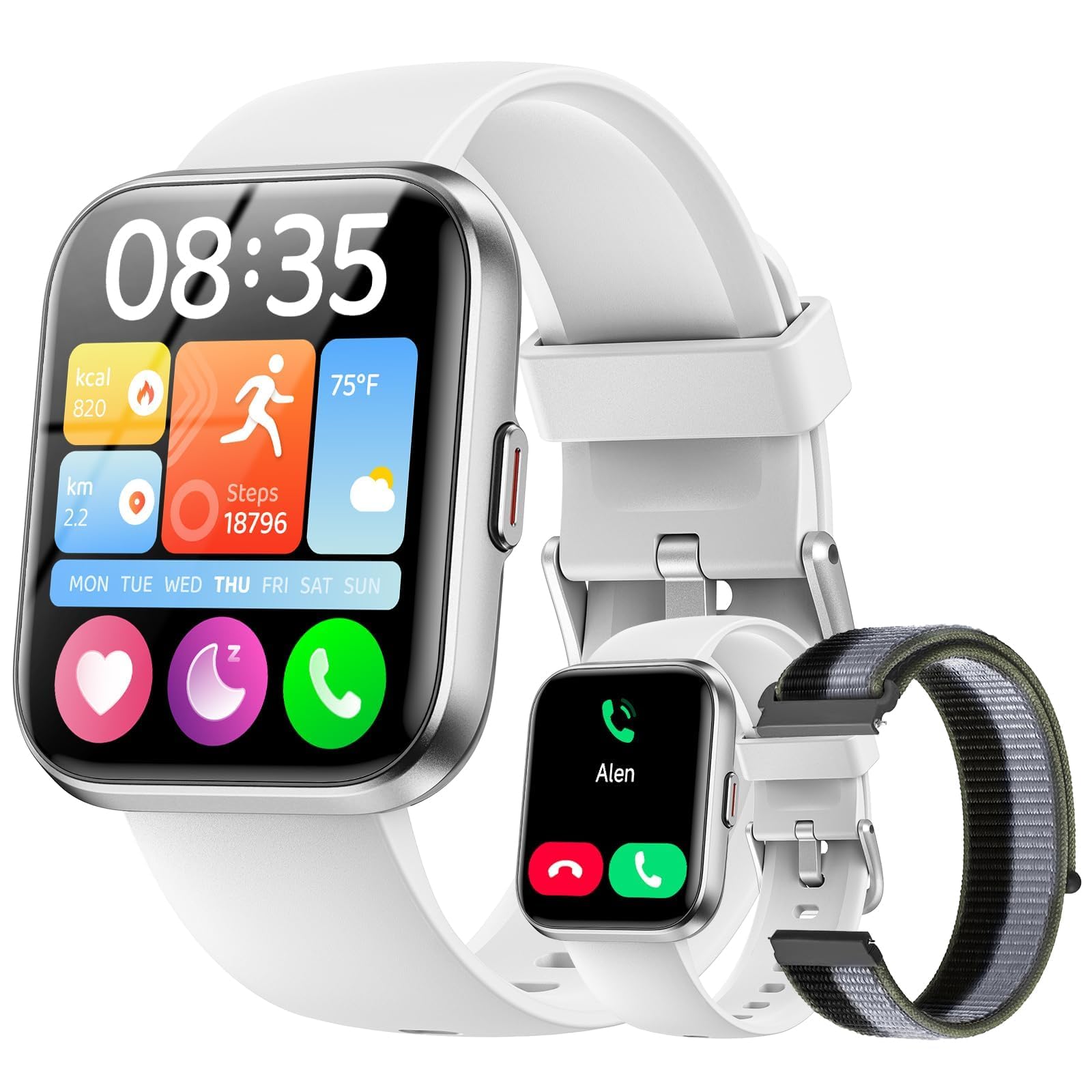 Hingso Smart Watches for Women, 1.85" HD Alexa Smart Watch for Android - View 9