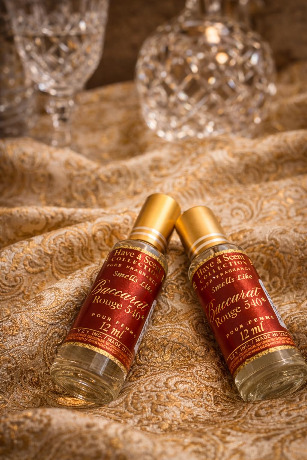 Oil Perfume Baccarat Rouge Parfum 12ml - Premium Selection Official Imagery - 6