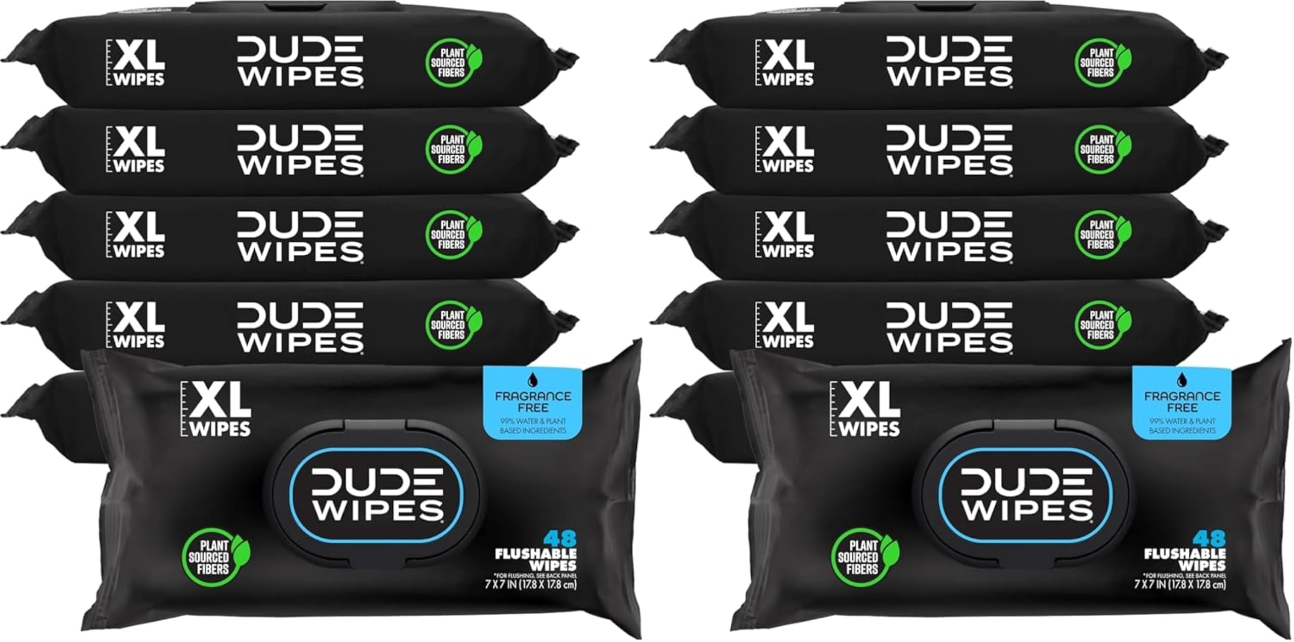 DUDE Wipes Unscented Adult Flushable Wet Wipes, Sensitive Skin... - DUDE Wipes Official Product View 9