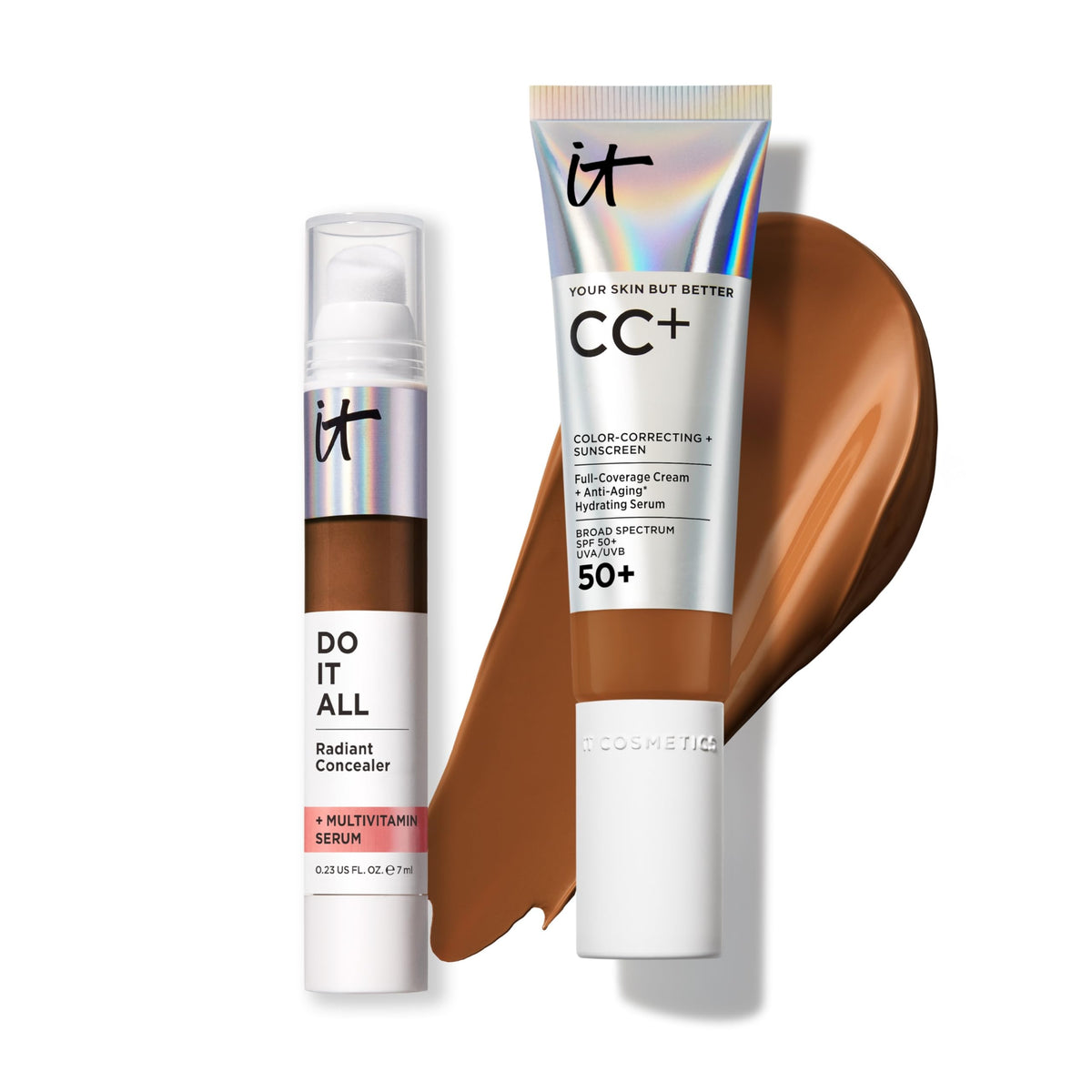 IT Cosmetics CC Cream with SPF 50 Natural Finish Full - Premium Selection Official Imagery - 2