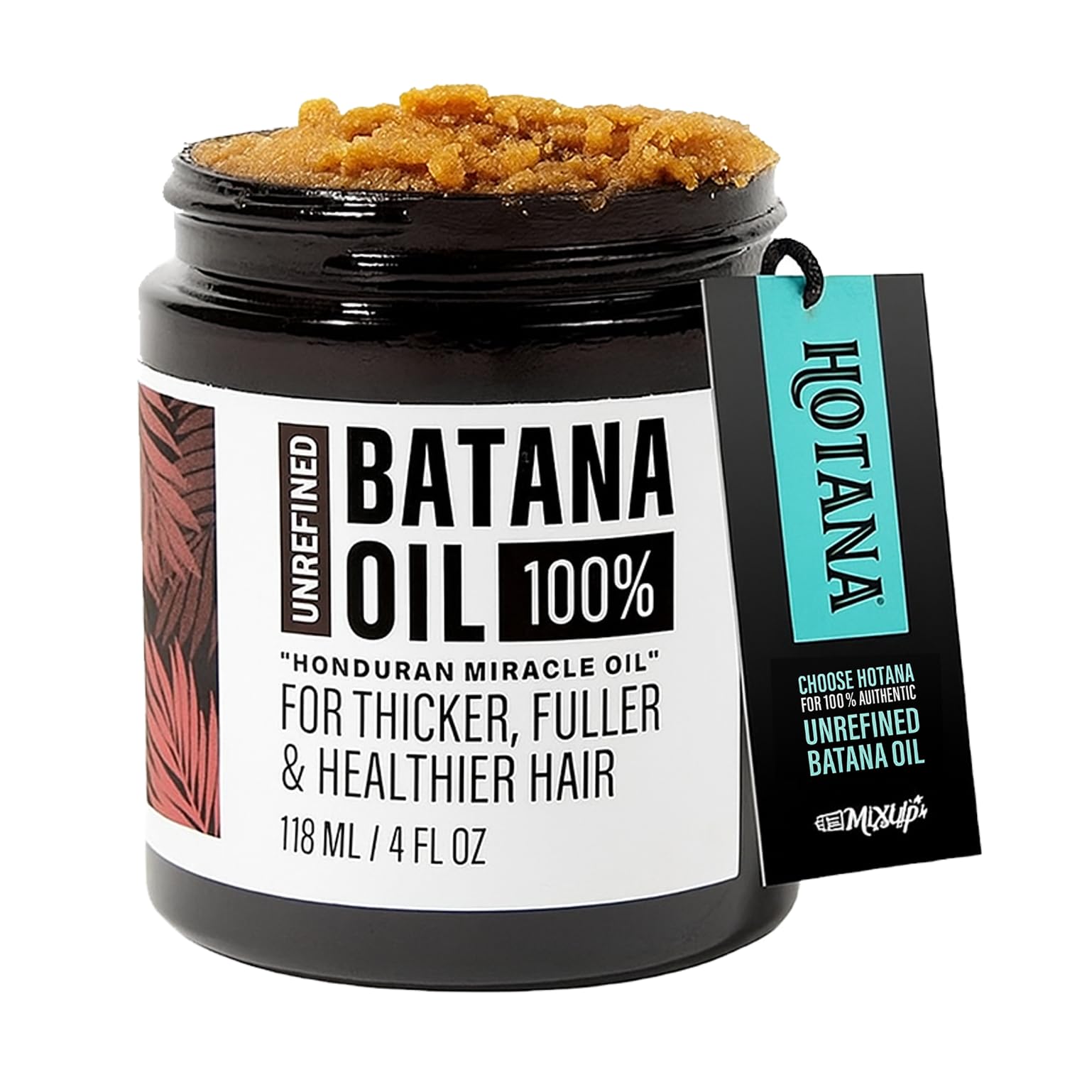 The-Mix-Up Unrefined Batana Oil for Hair Growth - Authentic & Organic Dr Sebi - The-Mix-Up Official Product View 2