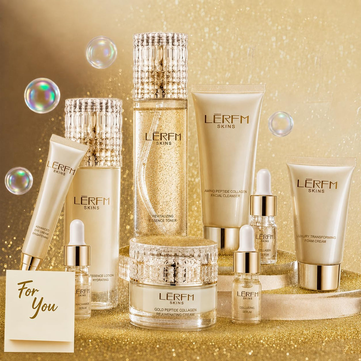 Anti Aging Skin Care Set - BEAUTYTURESS Official Imagery - 3