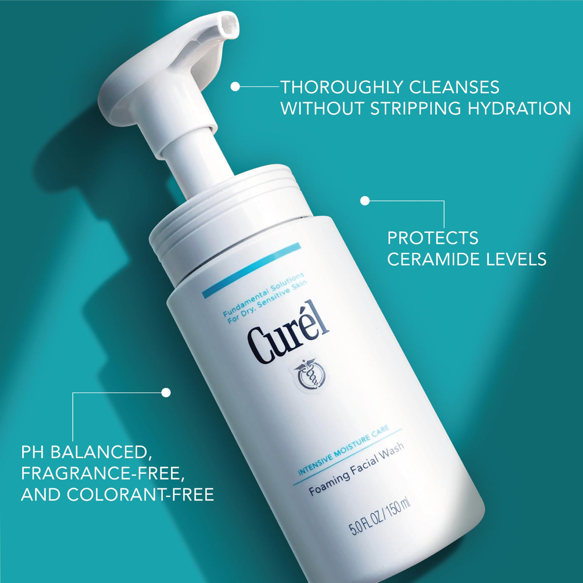 Curel Japanese Skin Care Foaming Daily Face Wash for - Curel Official Imagery - 4