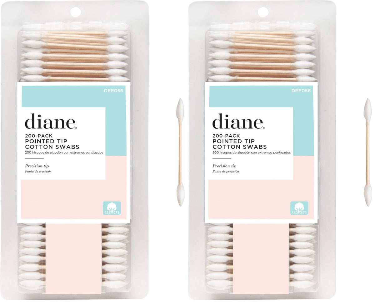 Diane Pointed Tip Cotton Swabs - Diane Official Product Imagery - 2