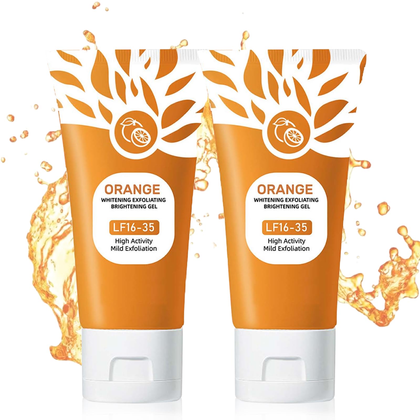 RnemiTe-amo Orange Enzymes Exfoliating Gel for Face & Body, Orange Exfoliating - RnemiTe-amo Official Product View 2