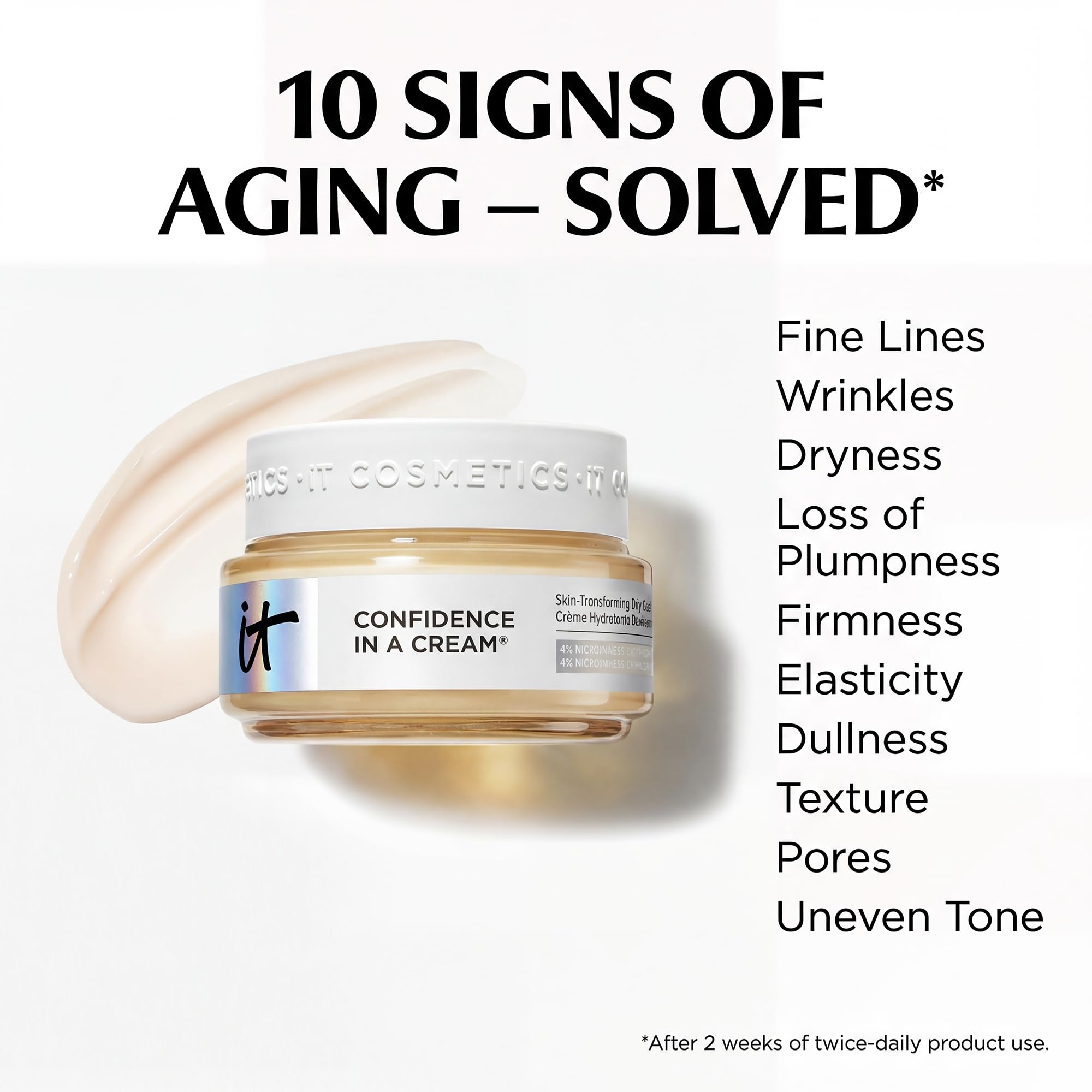 Elefair Tech IT Cosmetics Confidence in a Cream Anti - aging Hydrating Facial - Elefair Tech Official Product View 3