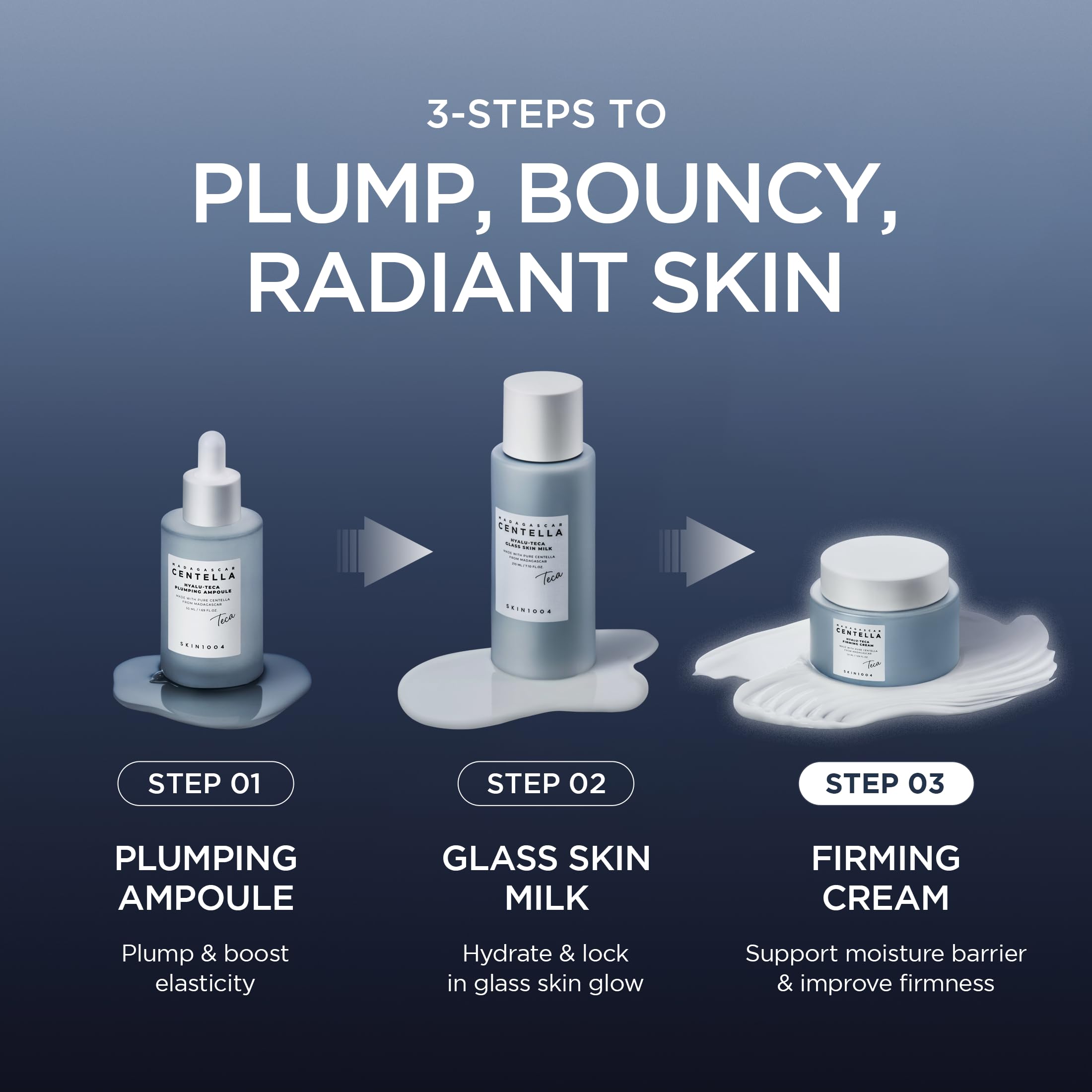 SKIN1004 Hyalu TECA Firming Cream, Face Moisturizer for Dewy, Plump Skin, Night - SKIN1004 Official Product View 10