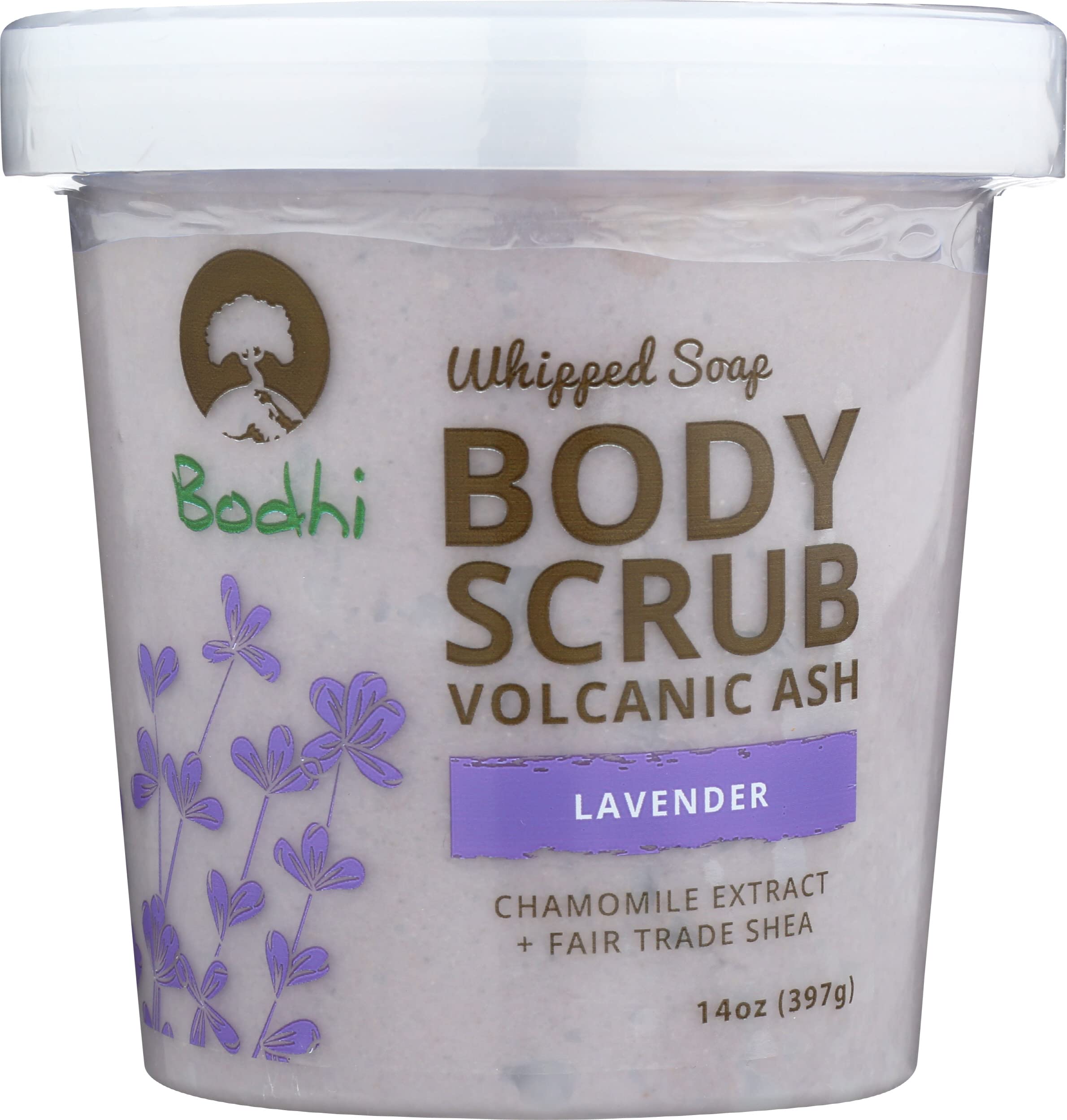 BODHI HANDMADE SOAP Almond Honey Volcanic Ash Whipped Soap Body Scrub - BODHI Official Product View 8