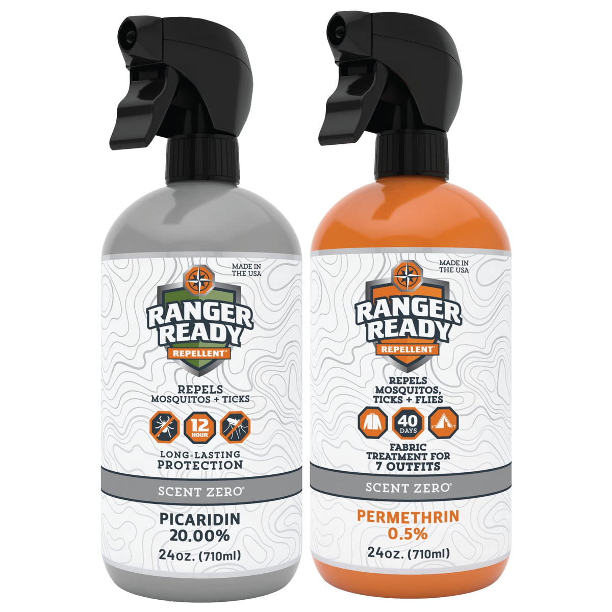 Ranger Ready P2Pak Permethrin Picaridin Insect Repellent - Ranger Ready Repellents Official Imagery - 7