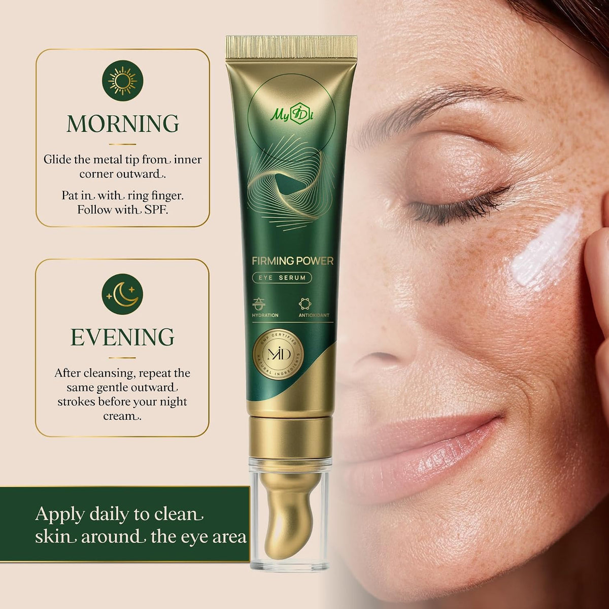 Firming Power Eye Cream for Mature Skin - MyIDi Official Imagery - 7