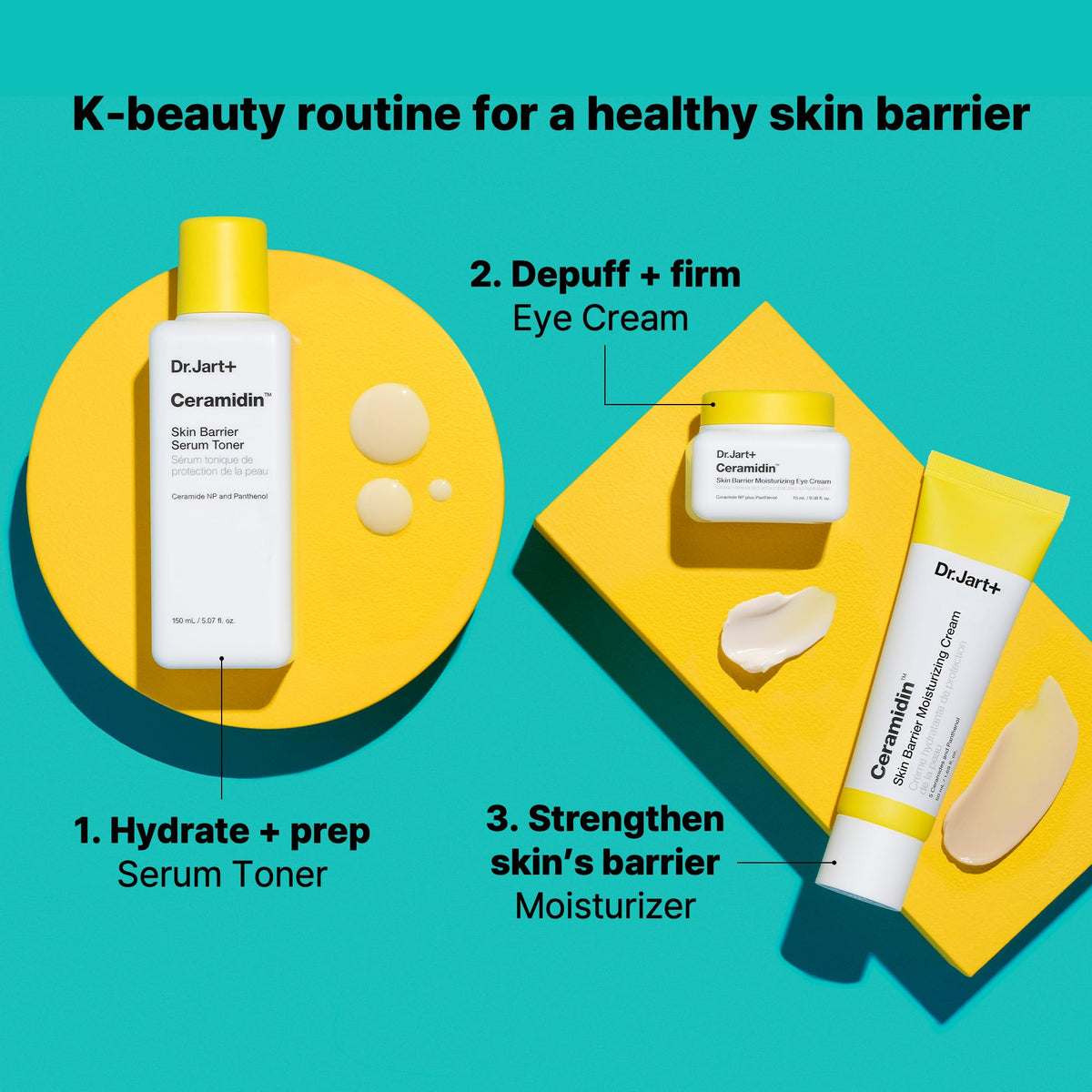 Dr Jart Ceramidin Skin Barrier Repair Korean Face Serum - Premium Selection Official Imagery - 7