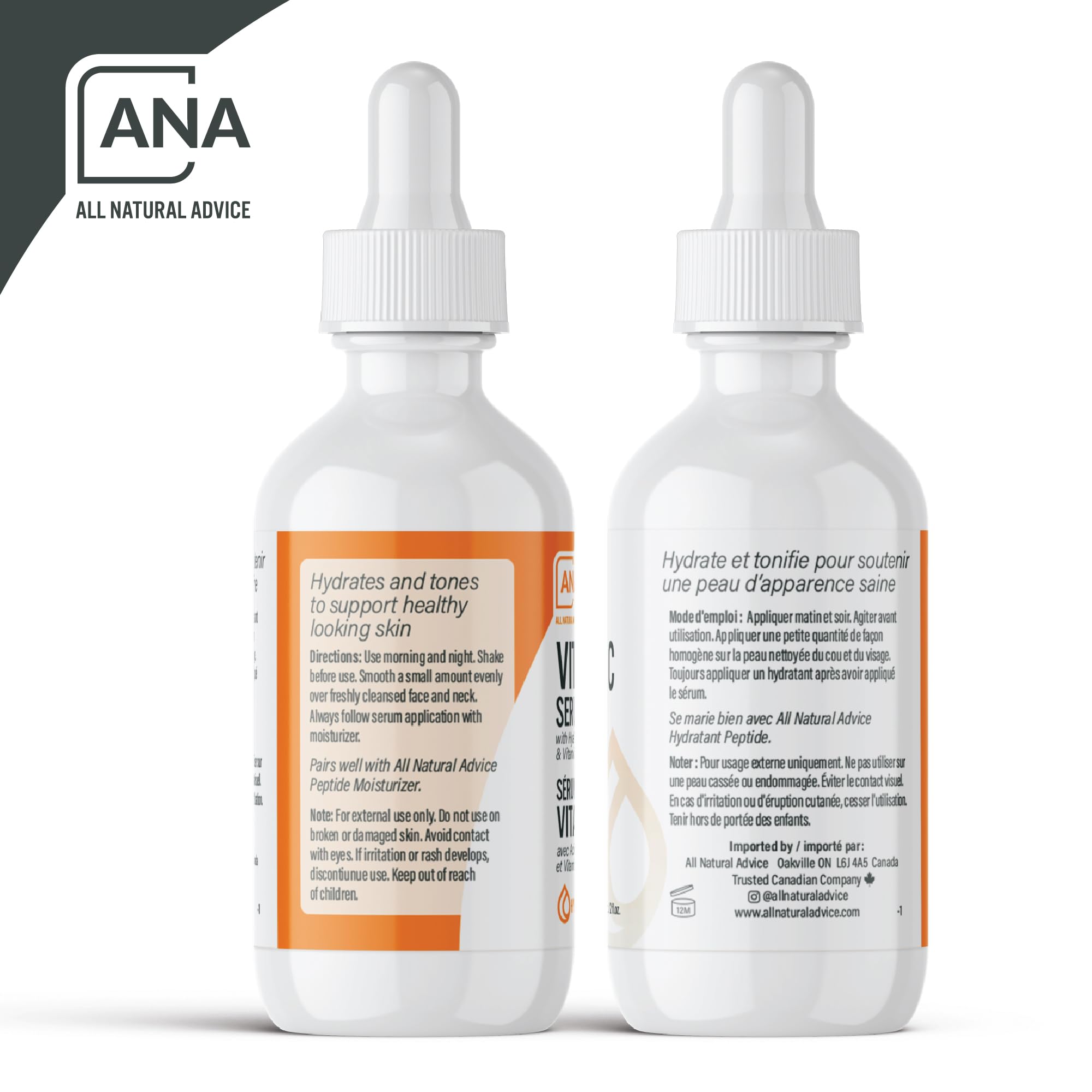 All Natural Advice Vitamin C Serum - 20% Vitamin C Face Serum Solution with - All Natural Advice Official Product View 9