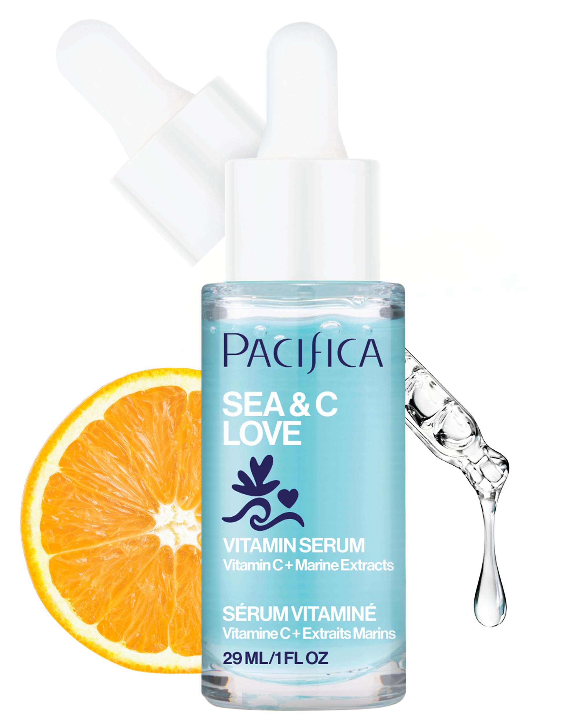 Pacifica Vitamin C Serum for Face – Glow Baby Brightening Facial - Pacifica