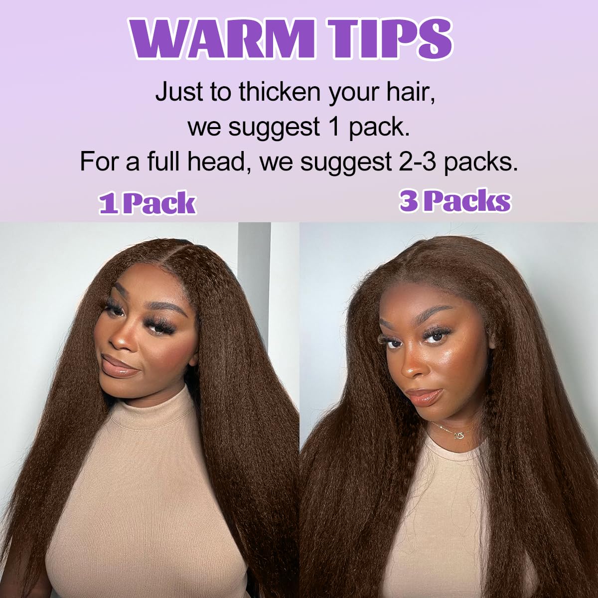 Aqifai Kinky Straight Clip-In Hair Extensions – Human Hair, 16"!!