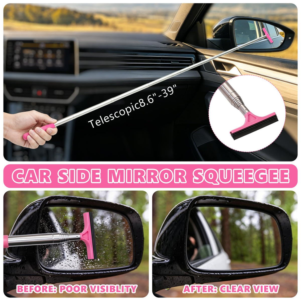 Car Cleaning Kit Car Interior Detailing Kit with 12000PA - AUTODECO Official Imagery - 5