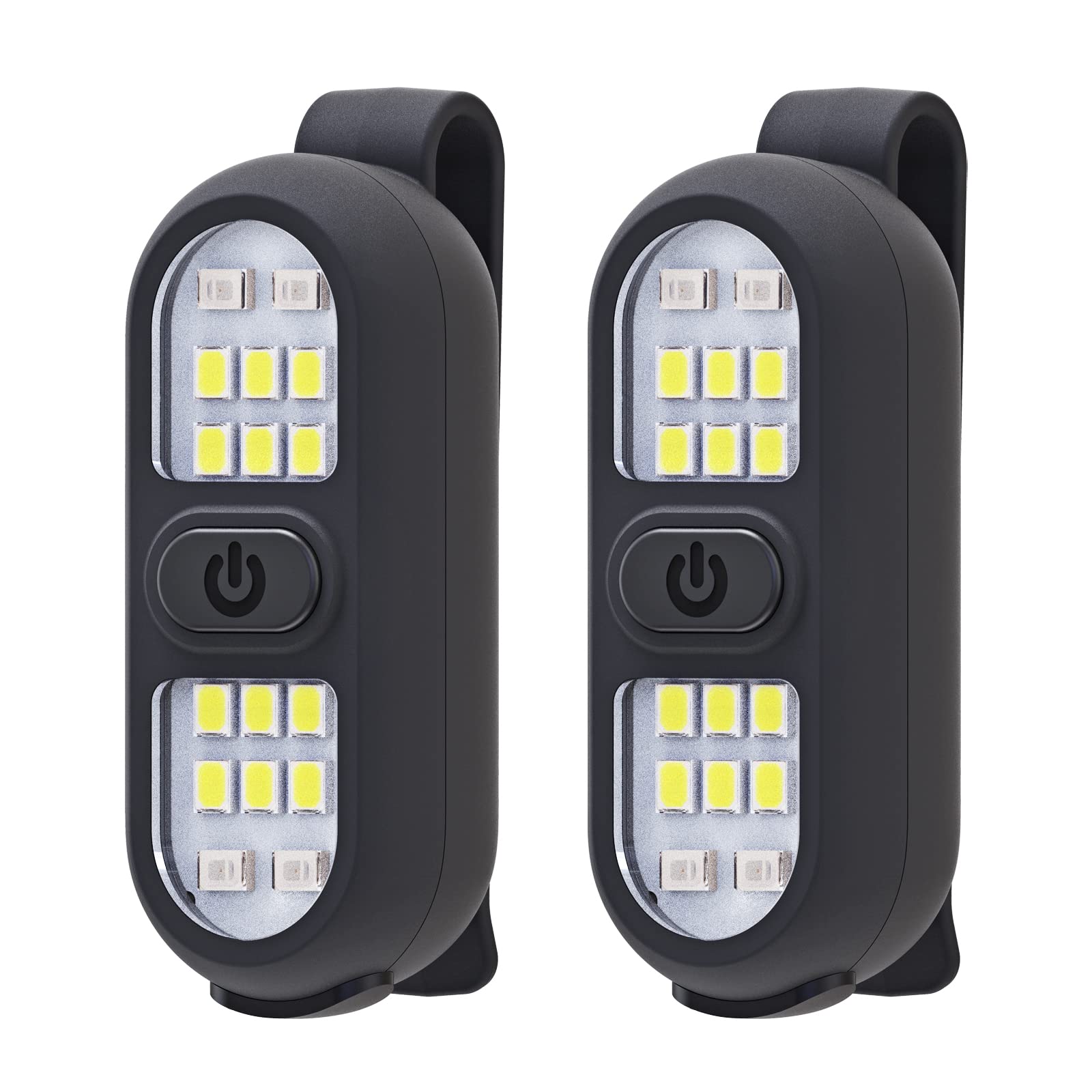Faxins Clip on Flashlight, Running Lights for Runners Dog Light f by Faxins - Angle View 7