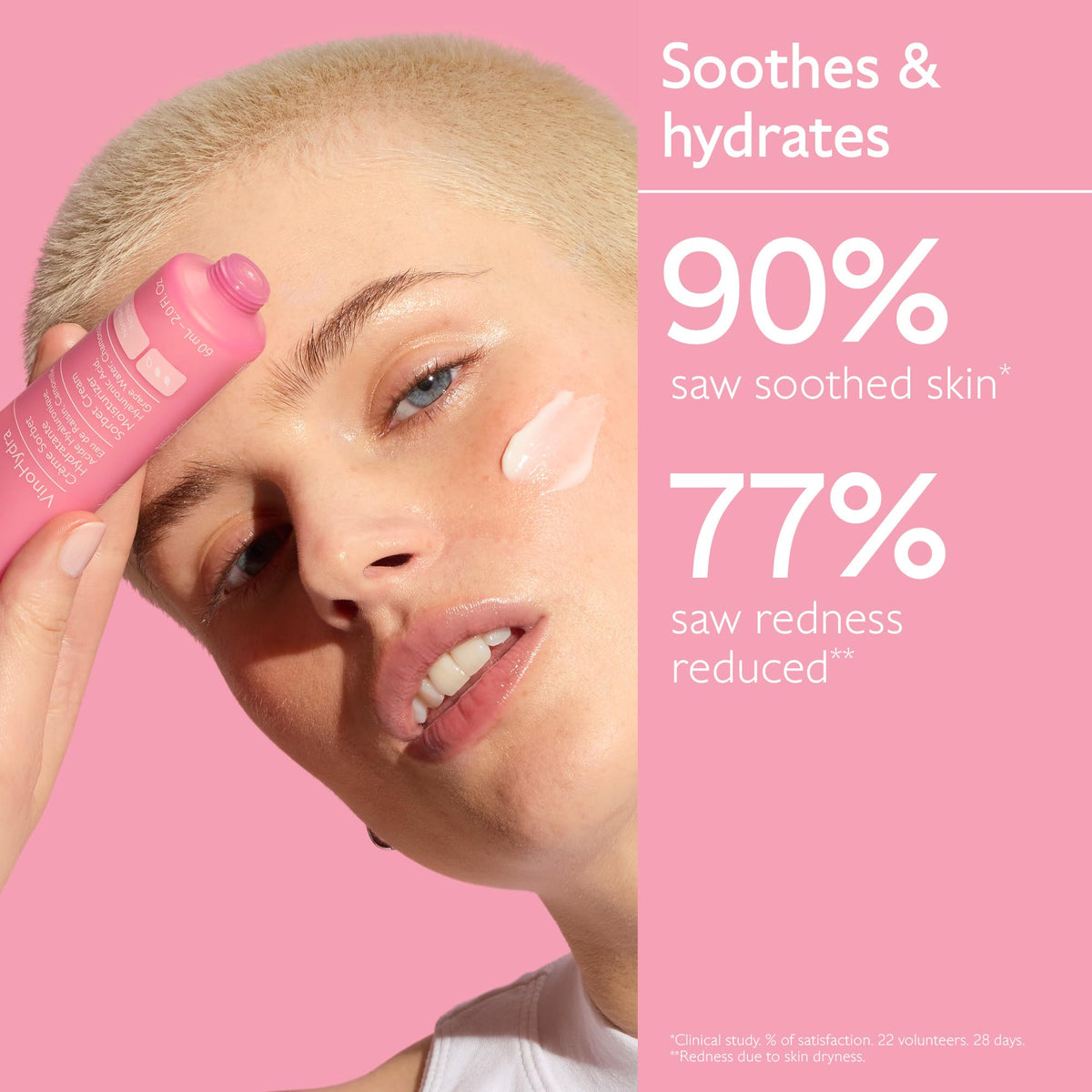 Caudalie VinoHydra Sorbet Cream Moisturizer with Hyaluronic - Premium Selection Official Imagery - 3