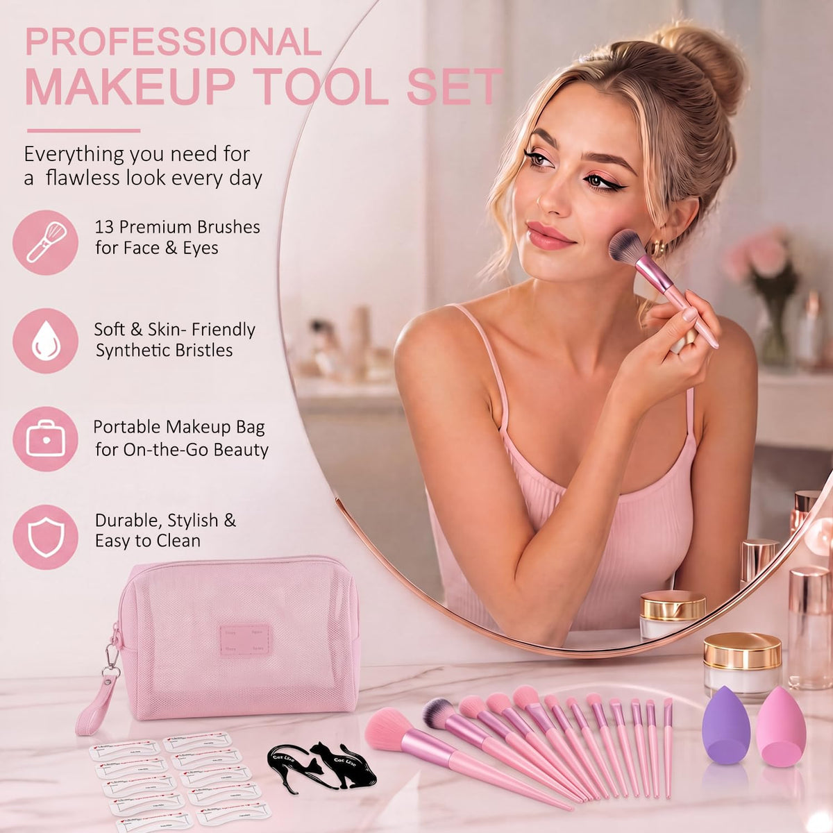 All in One Makeup Kit for Women Full Kit Makeup Set for Teen - XEVORIA Official Imagery - 7