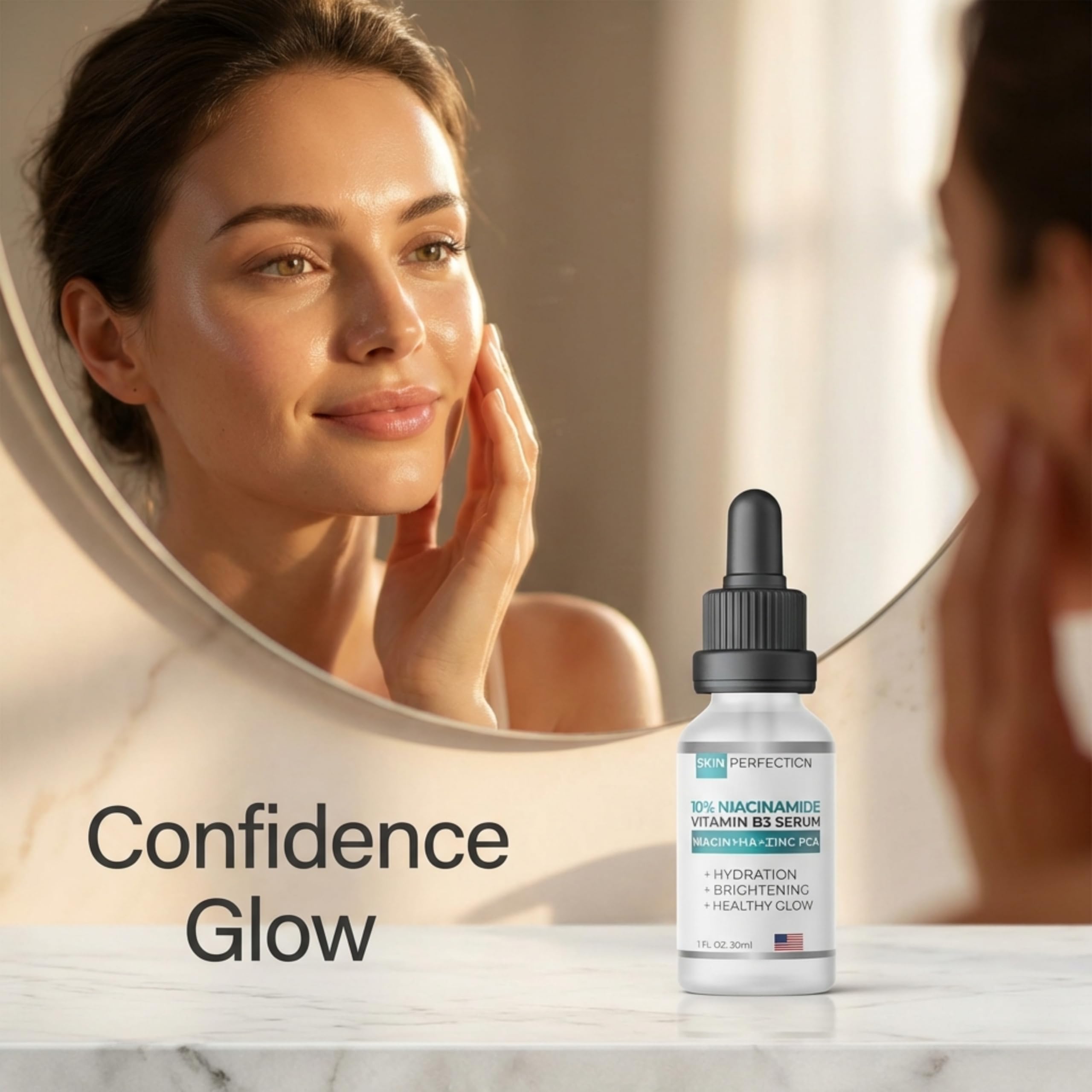 Niacinamide Serum for Face 10% with Zinc, Dark Spot &amp; Pore, - Skin Perfection