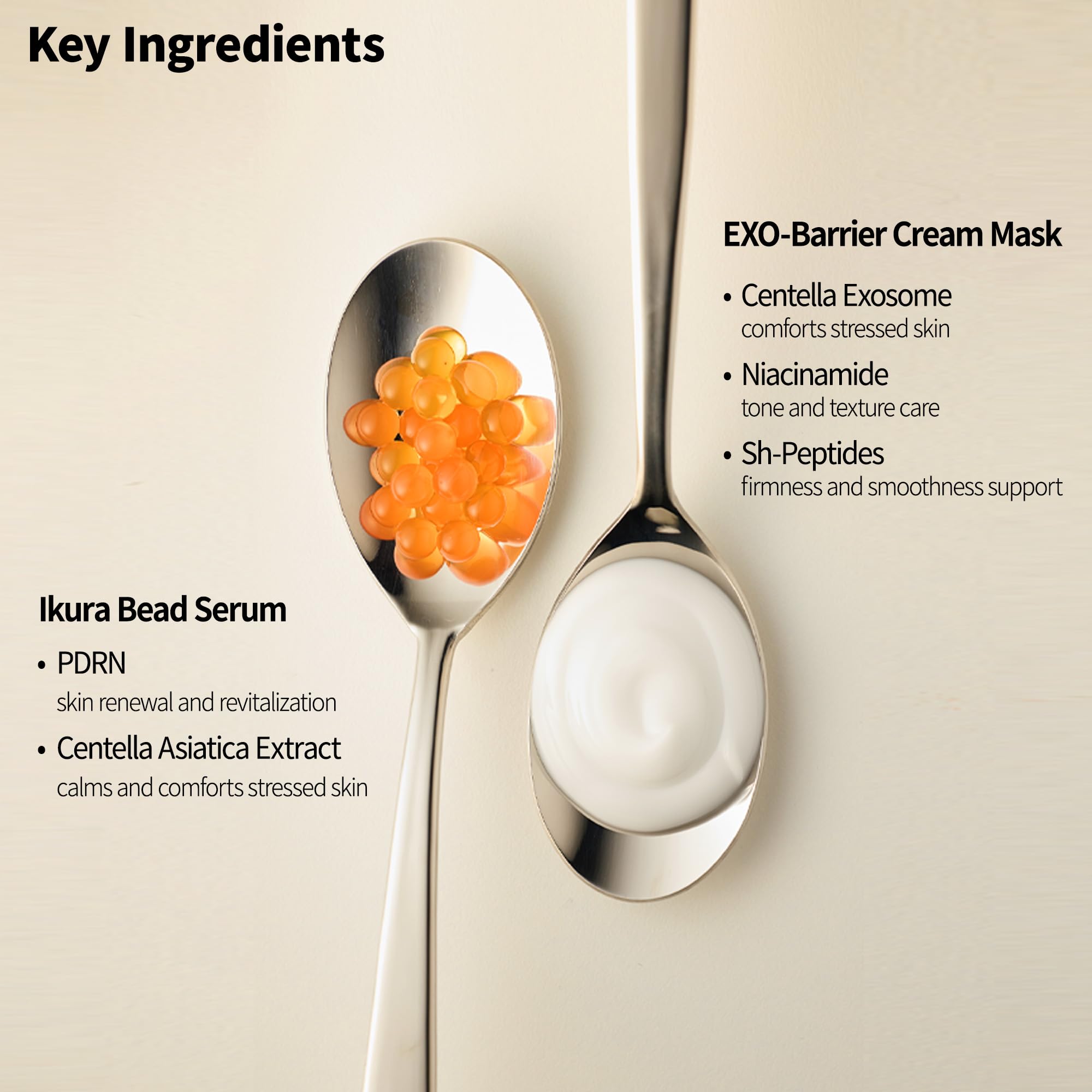 Ikura Ritual PDRN Serum (1ea) &amp; Exo-Barrier Cream Mask (5ea) - UZ2B