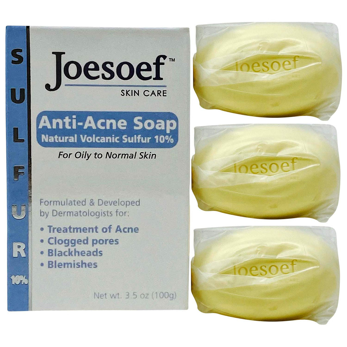 Joesoef Anti Acne Soap Natural Volcanic Sulfur 10 for Oily - JOESOEF SKIN CARE Official Imagery - 7