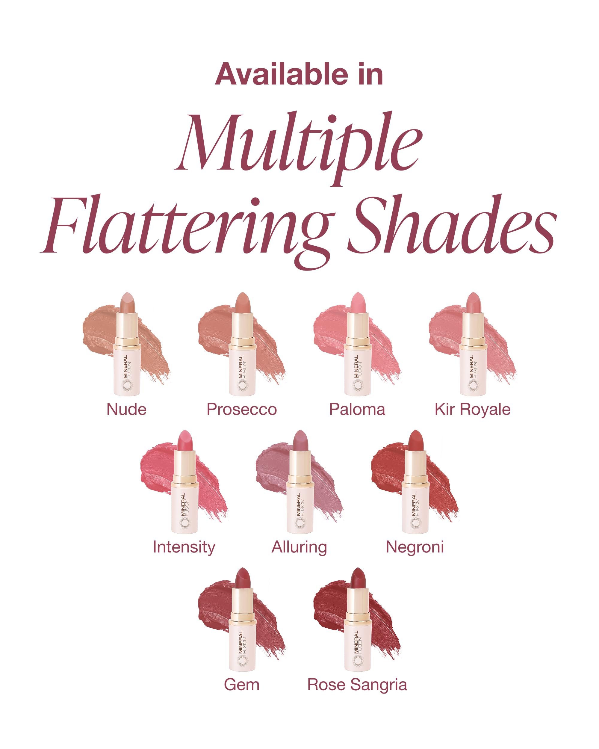 Mineral Fusion Lipstick, Alluring, .137 Ounce - Mineral Fusion Official Product View 7