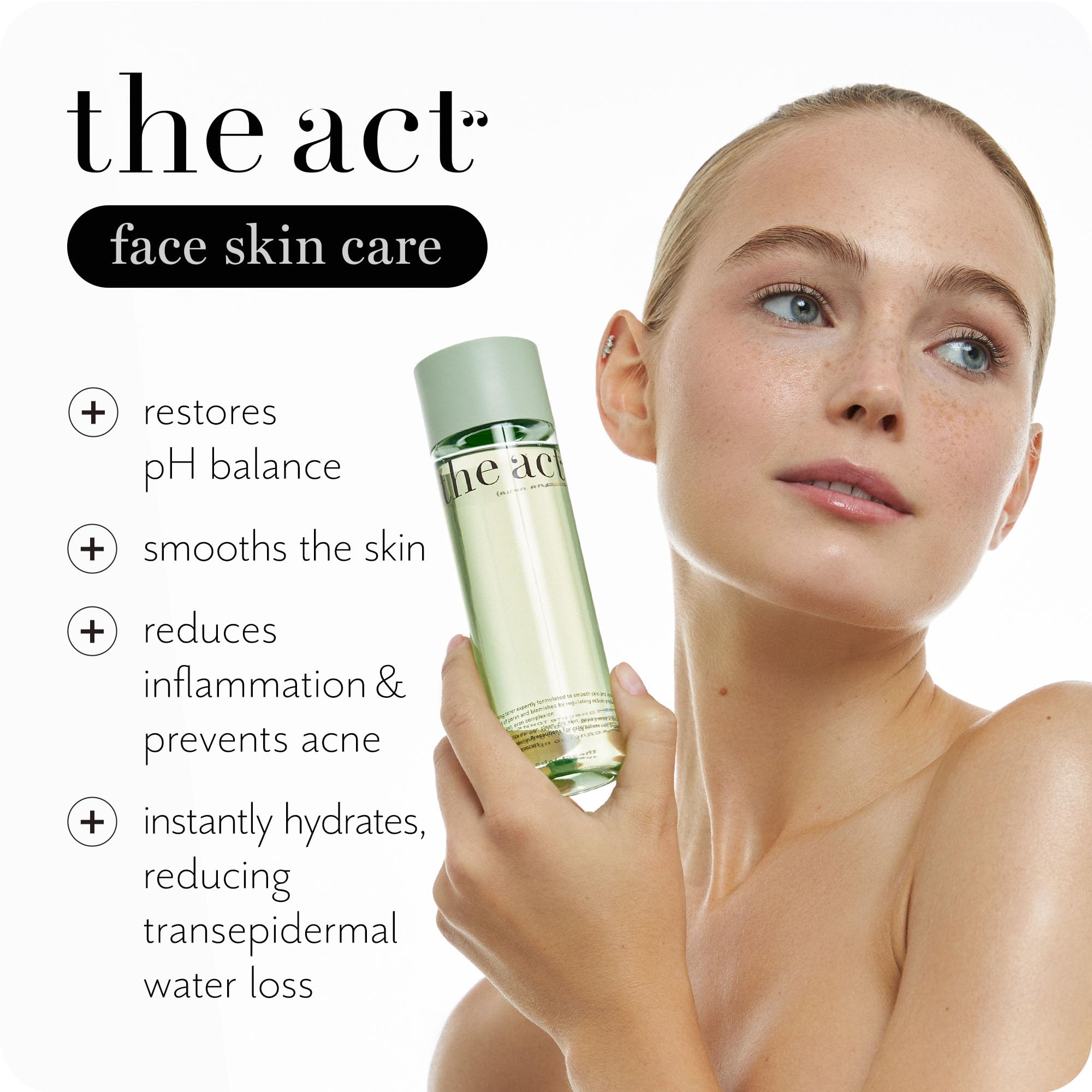 The Act Daily Skincare Duo – Hydrating Toner &amp; Foaming Face - The Act