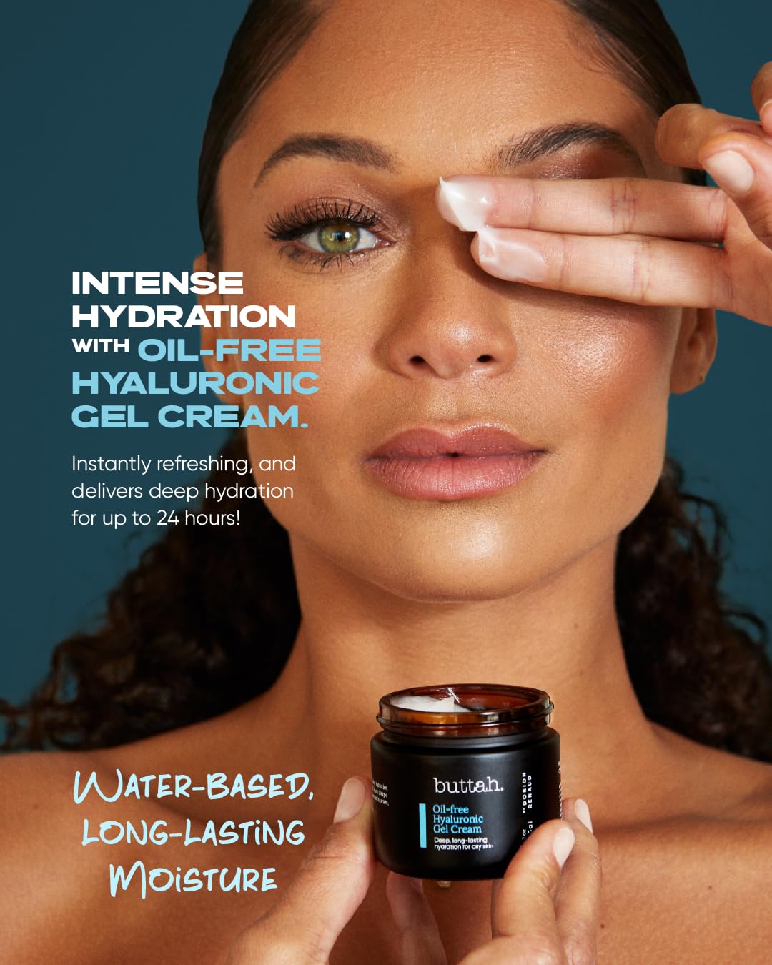 Buttah Skin Oil Free Hyaluronic Gel Cream 2oz - buttah. by Dorion Renaud Official Imagery - 4