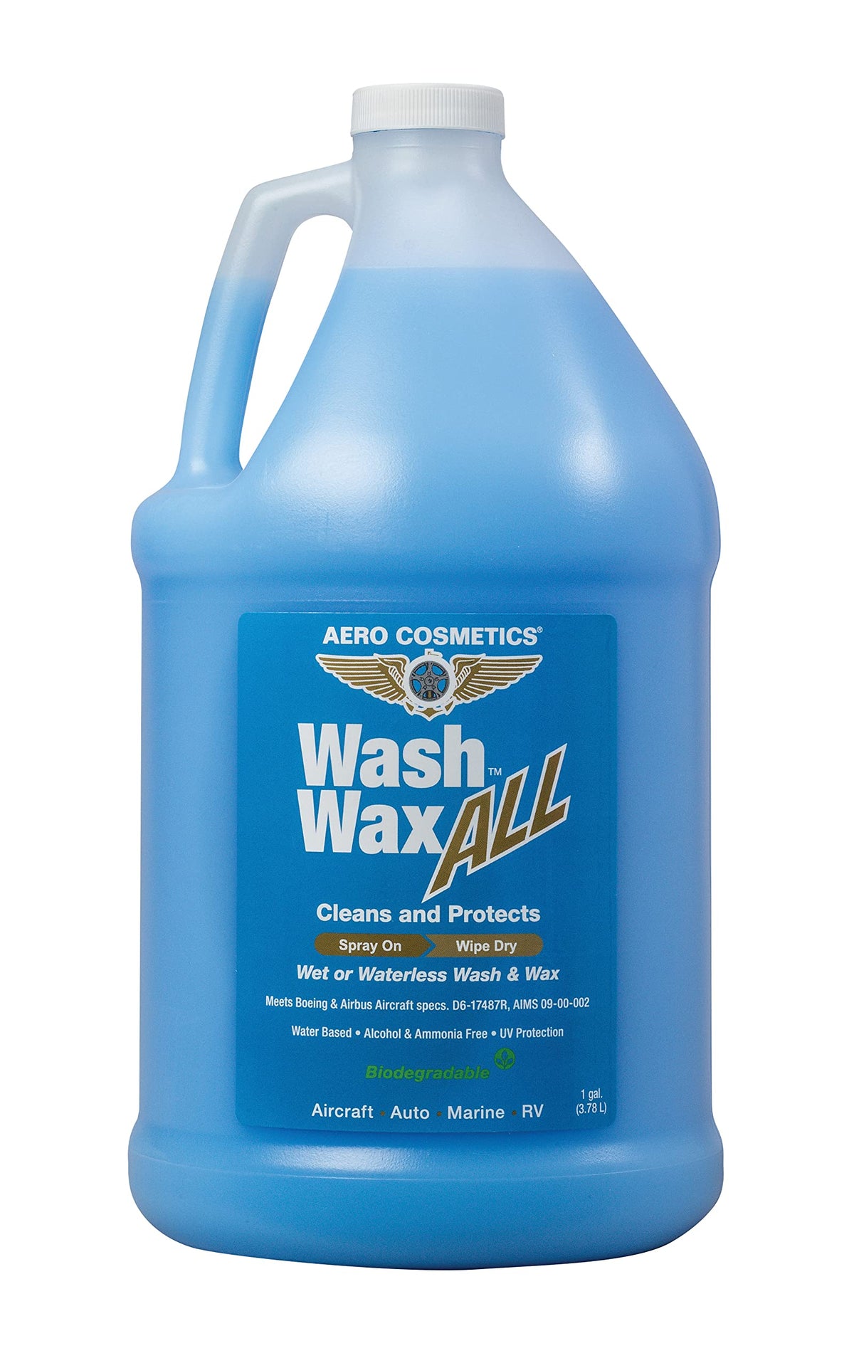 Aero Cosmetics Wash Wax ALL Waterless Car Wash RV Boat Spray - Aero Cosmetics Official Imagery - 2