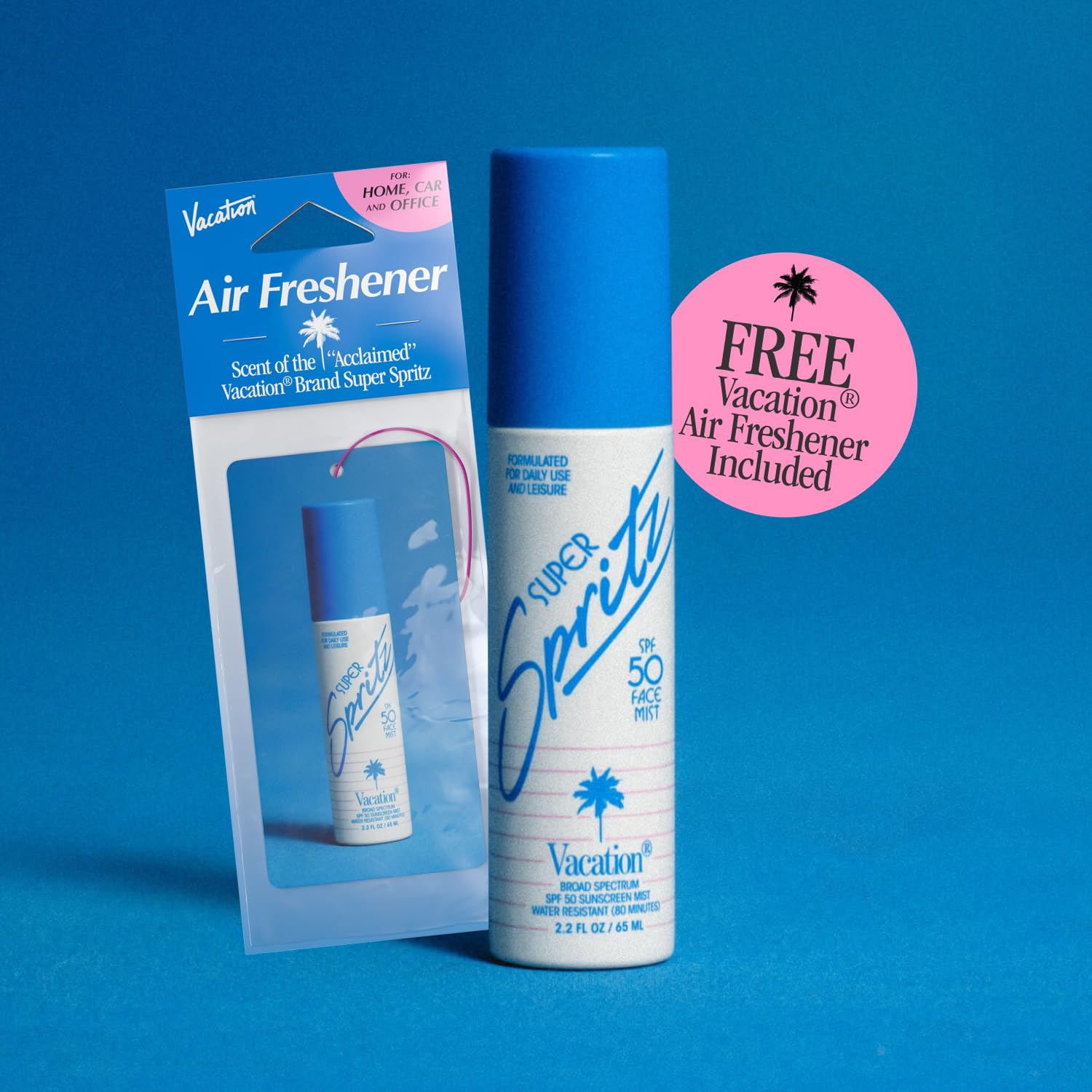 Vacation Super Spritz SPF 50 Face Sunscreen Spray and Air - VACATION Official Imagery - 6