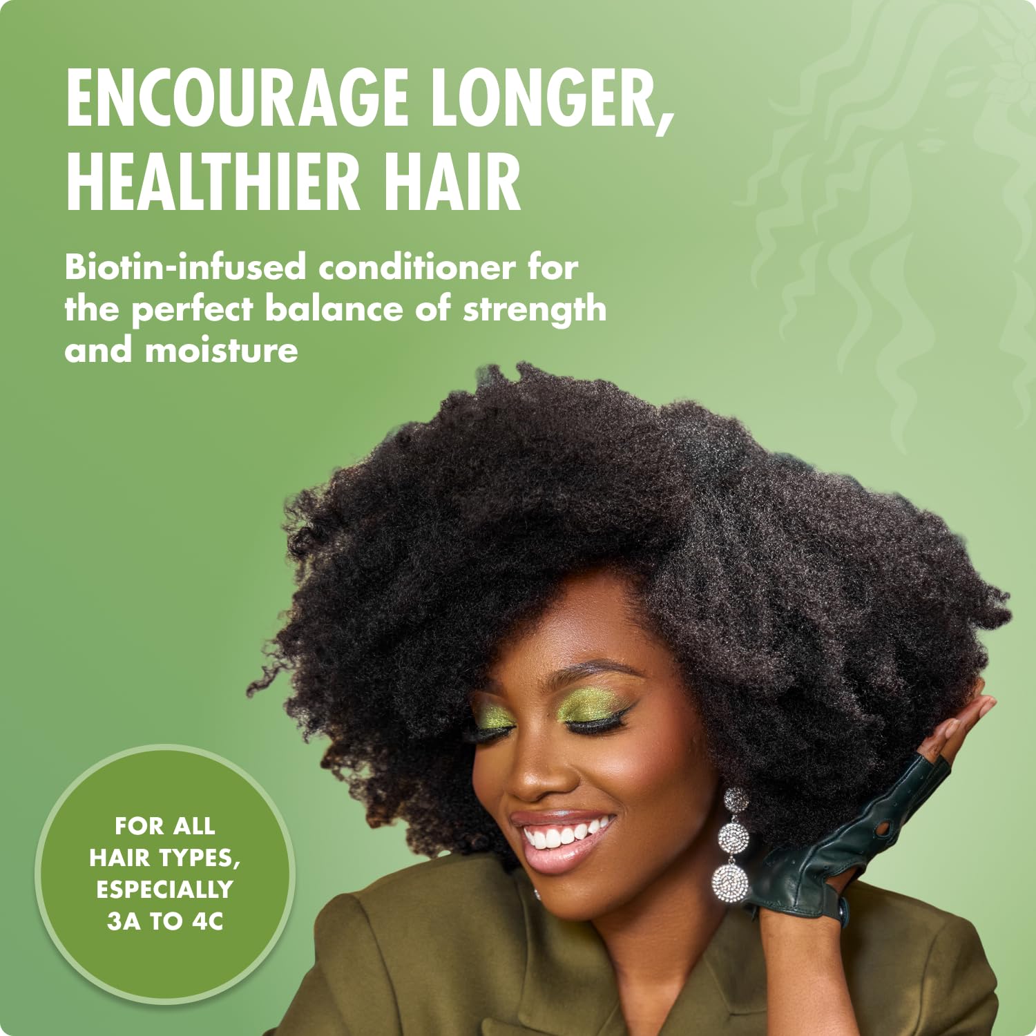 Mielle Organics Rosemary Mint Strengthening Hair Conditioner & Men - Biotin - Mielle Organics Official Product View 3