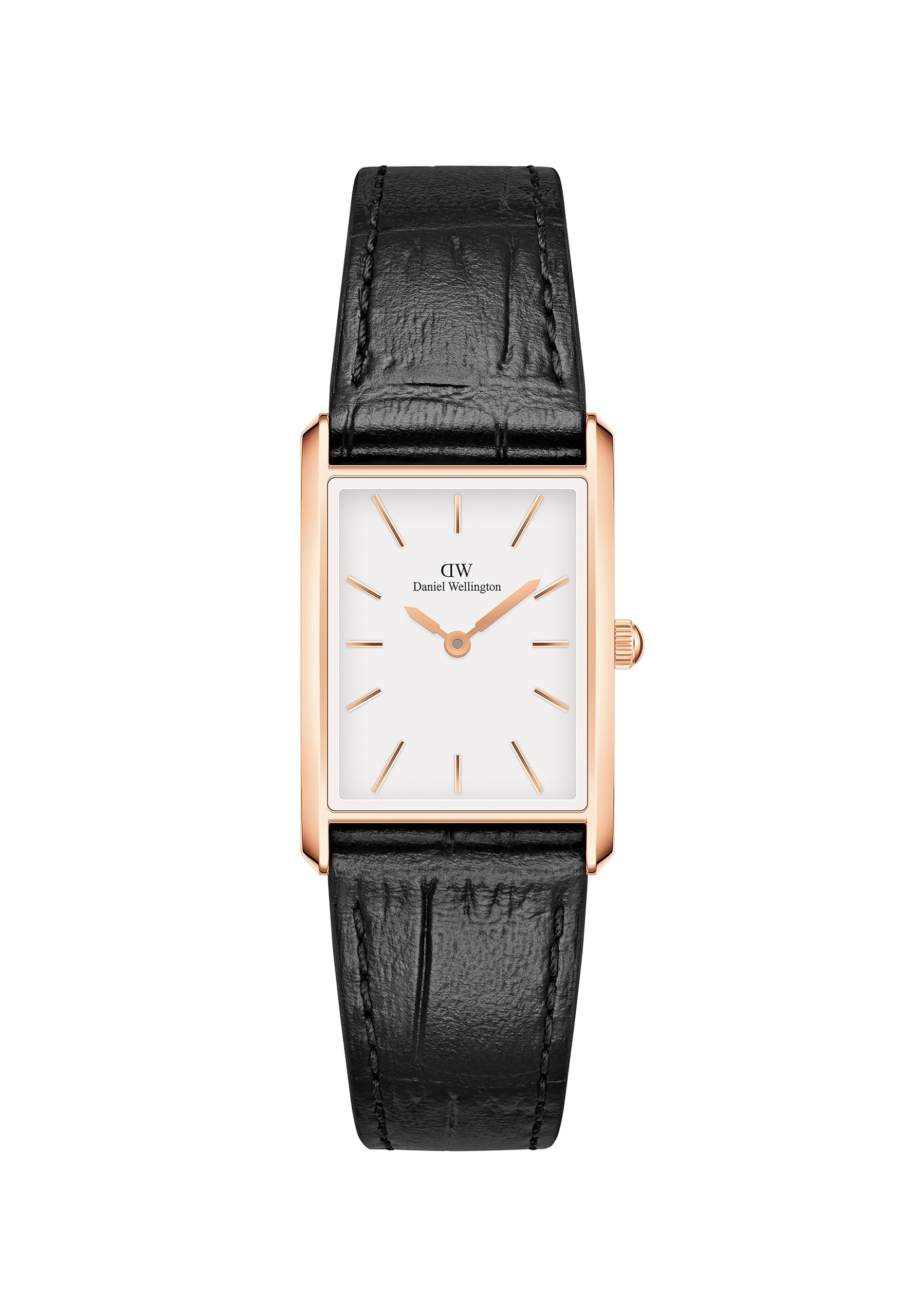 Daniel Wellington Bound 35x24mm Guilloché Silver - Men Watch - Product Imagery