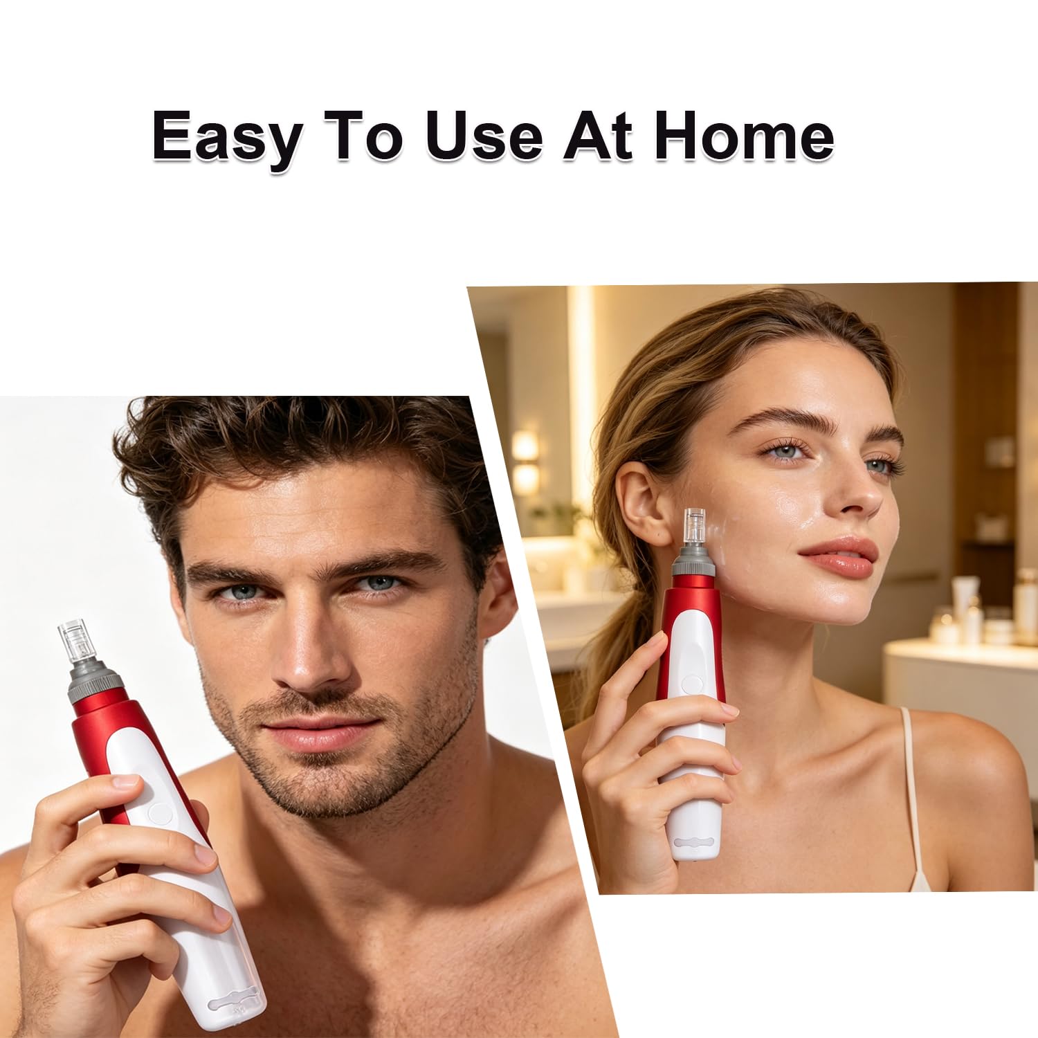 Microneedling Pen with 0 25mm Needles Derma Roller Pen Kit - ALIWOD Official Imagery - 7