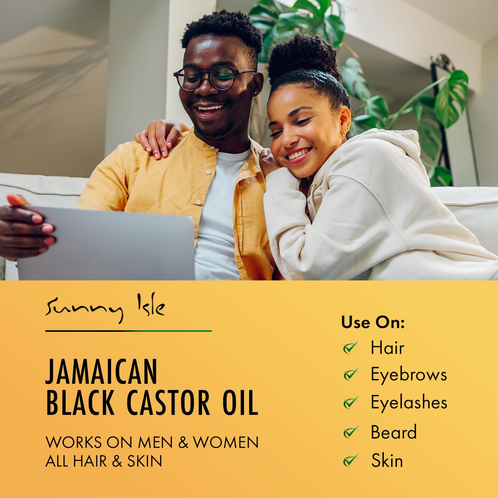 Sunny Isle Jamaican Black Castor Oil , Original, Authentic - Sunny Isle Official Product View 7