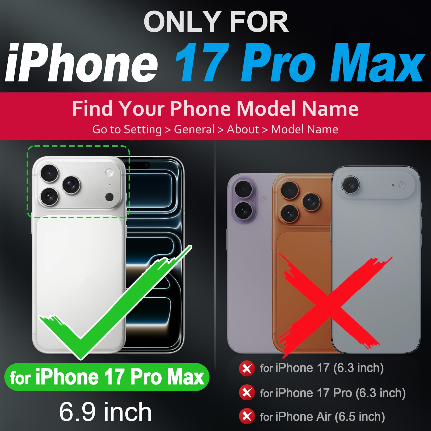 SHIELDON 2 in 1 Real Leather Wallet Case for iPhone 17 Pro - SHIELDON Official Imagery - 3
