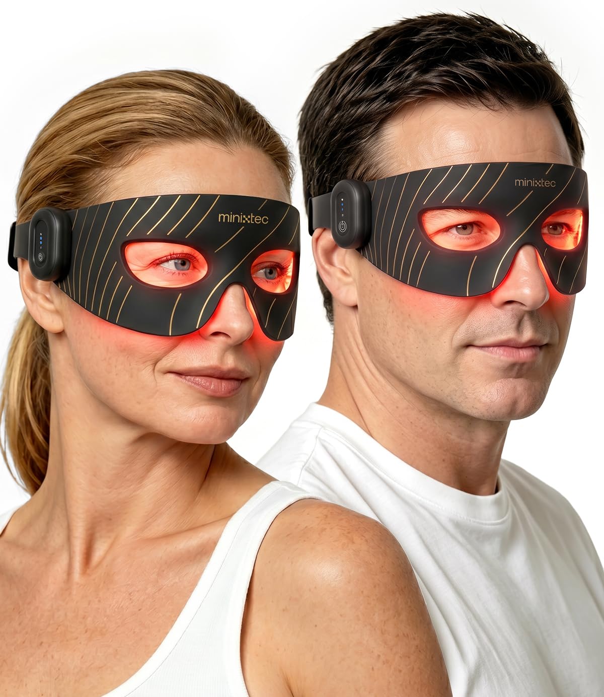 Red Light Therapy Eye Mask LED Under Eye Care with 850nm - MINIXTEC Official Imagery - 2