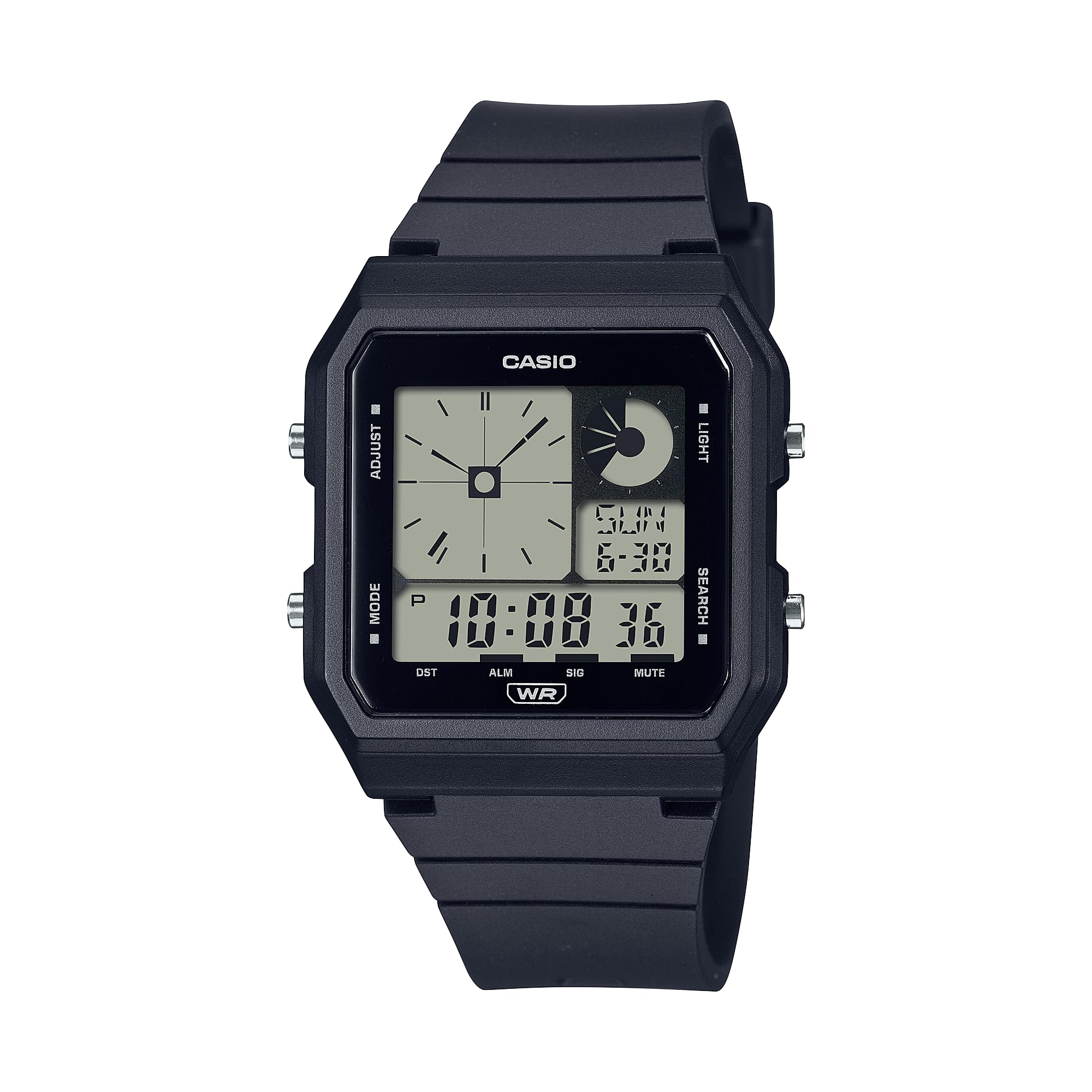 Casio POP Bio-Based Renewable Band LED Backlight Daily Alarm Digital W - View 4