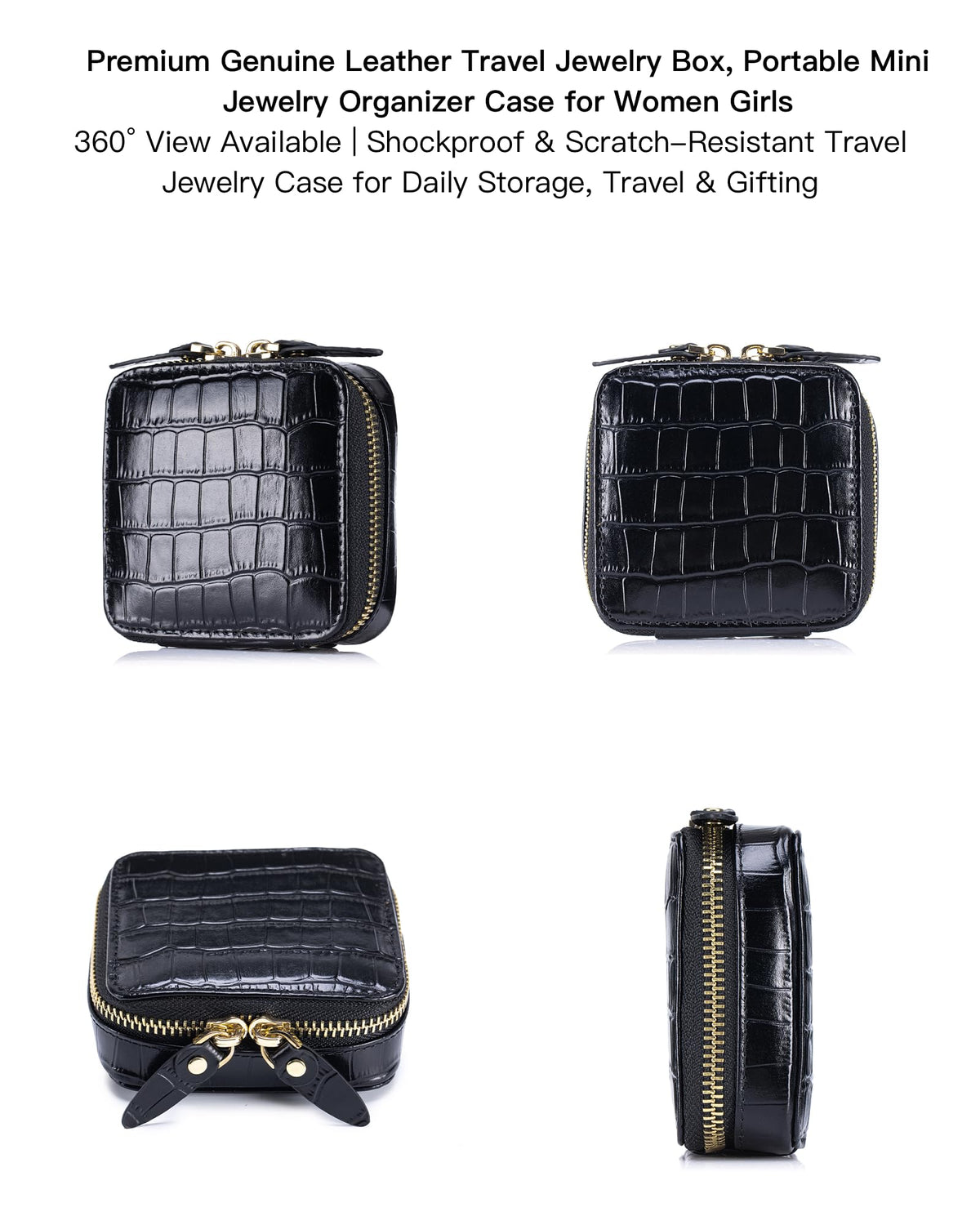 Portable Travel Jewelry Organizer for Rings Earrings - Nsciyise Official Imagery - 8