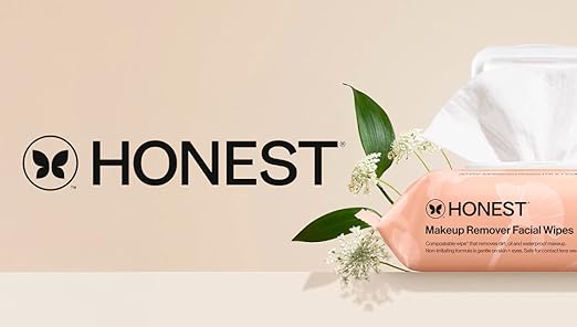 Honest Beauty Cleansing Makeup Remover Facial Wipes, Fragrance-Fr - Product Imagery