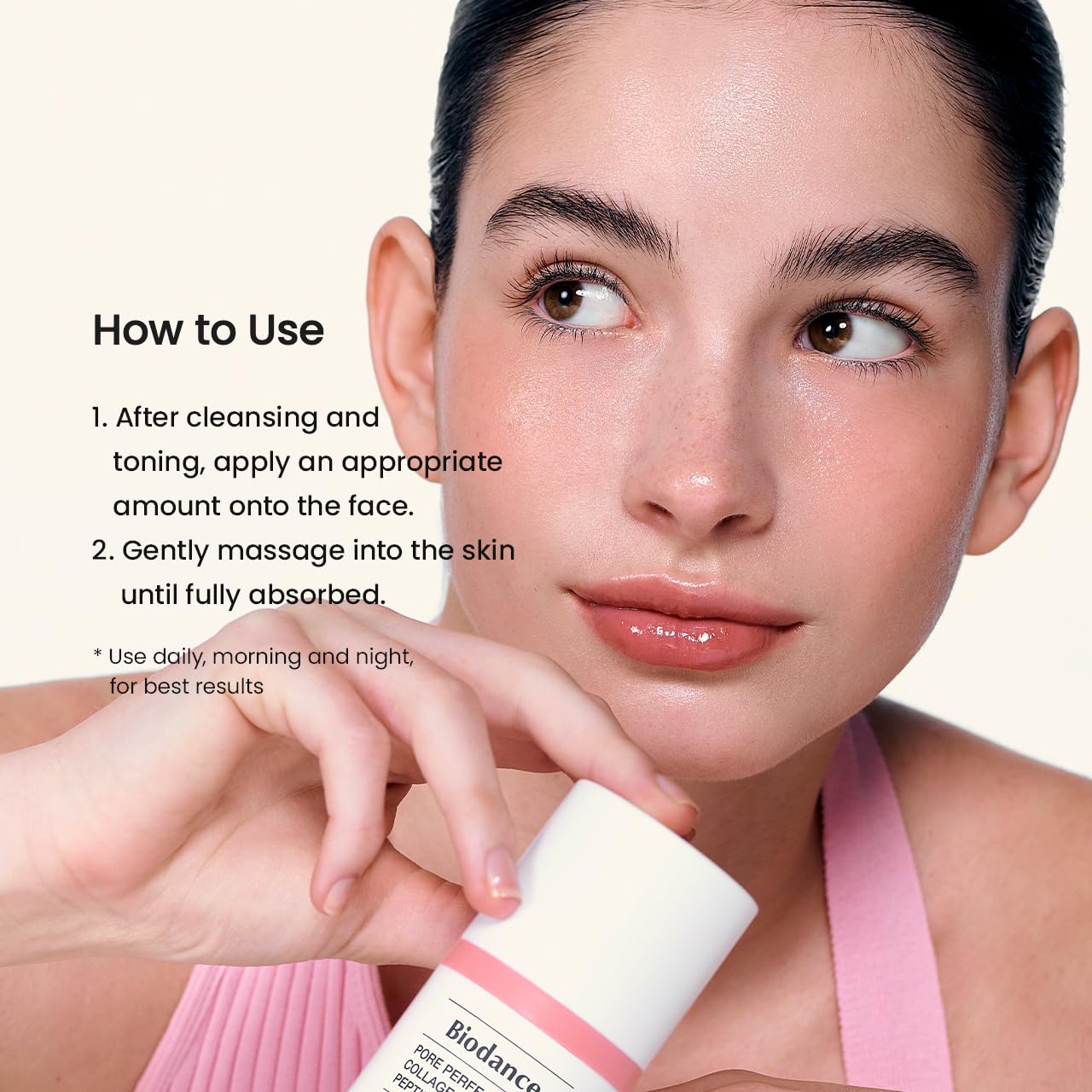 BIODANCE Pore Perfecting Collagen Peptide Cream, Hydrating, Plumping, Pore - BIODANCE Official Product View 9