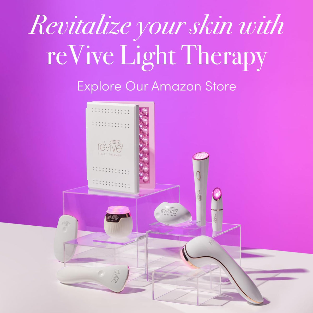 reVive Light Therapy Lux Collection Soniqu Mini Rechargeable - reVive Light Therapy Official Imagery - 8
