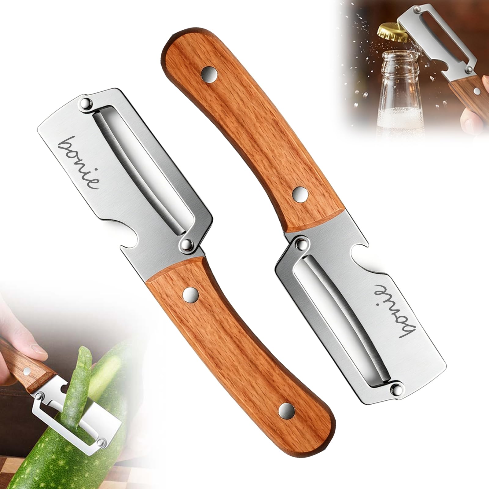 Multi-Functional Vegetable Peeler for Kitchen, 2026 New Stainless Stee - View 1