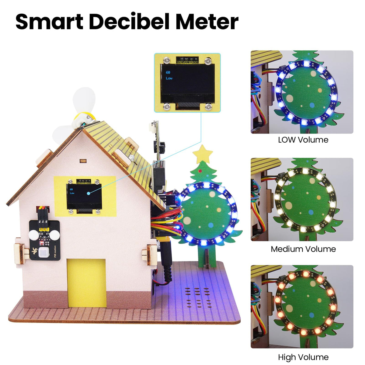 microbit Smart Home for microbit V1 and V2 STEM Education - HOLASMART Official Imagery - 4