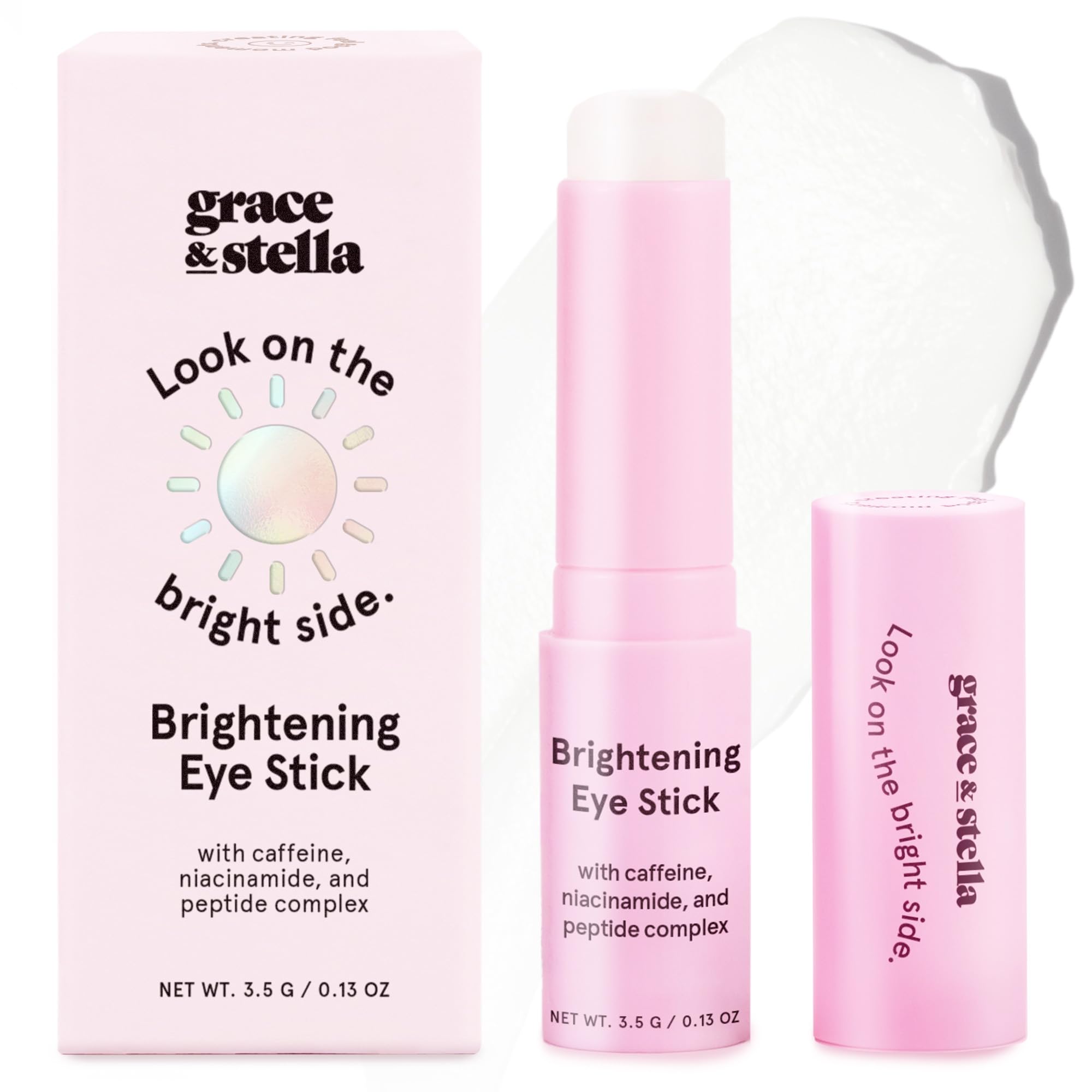grace & stella Under Eye Brightener Balm Stick - Travel Essentials - grace & stella Official Product View 2