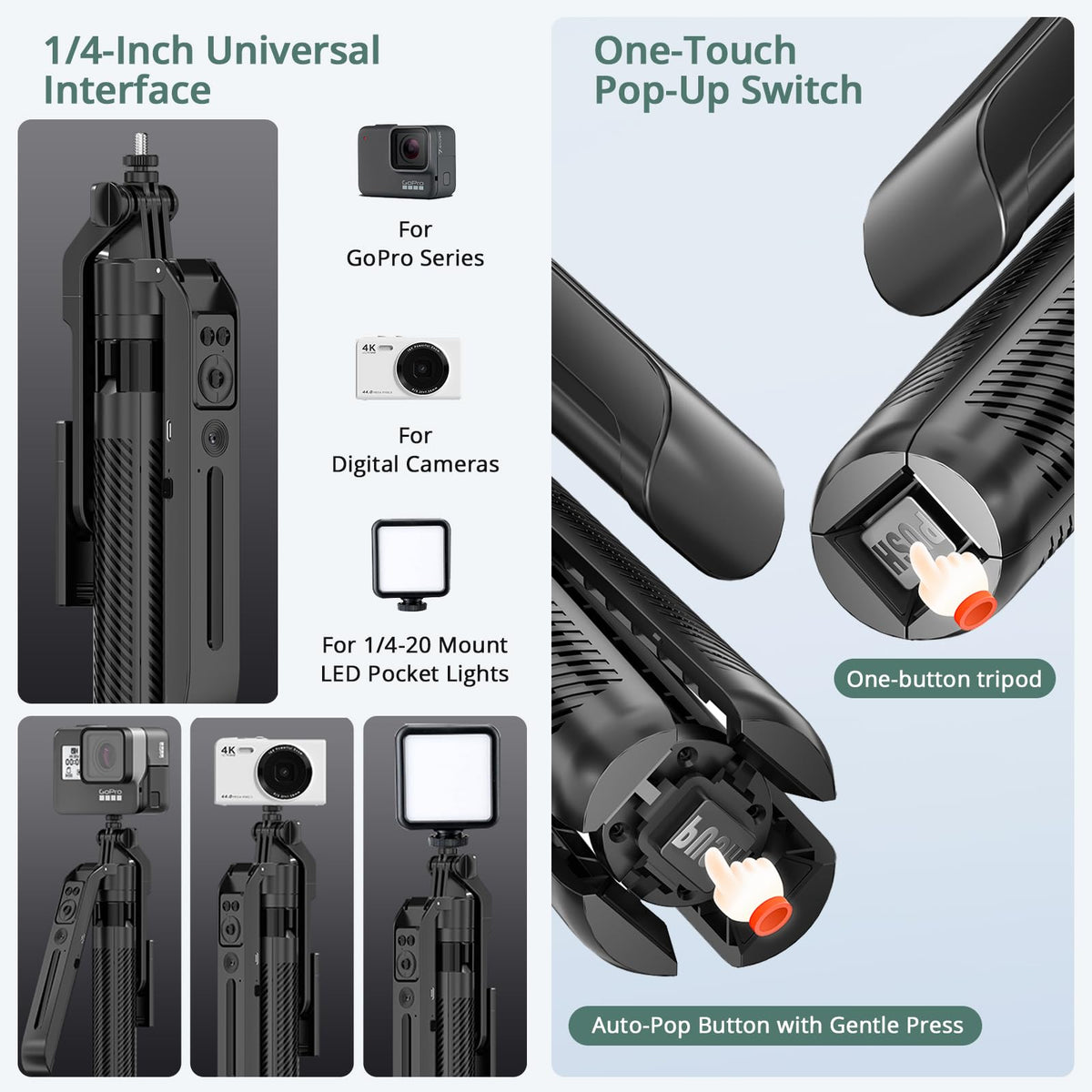 71 Auto Face Tracking Tripod for iPhone with 2 Lights 2 Mics - BRDOOGU Official Imagery - 6