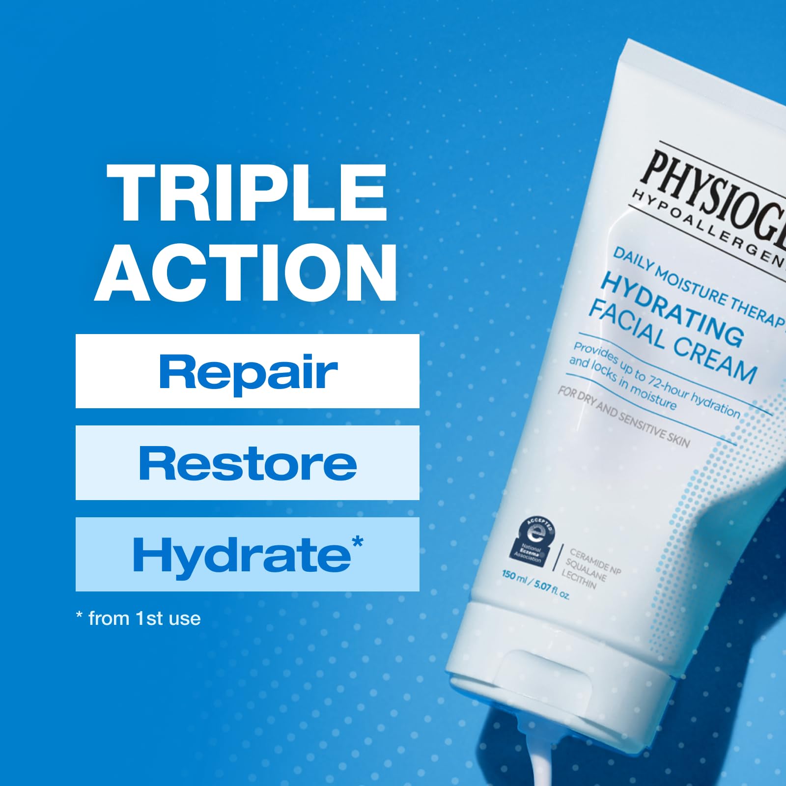 PHYSIOGEL Daily Moisture Therapy Hydrating Facial Cream, 5 fl. oz - PHYSIOGEL Official Product View 5