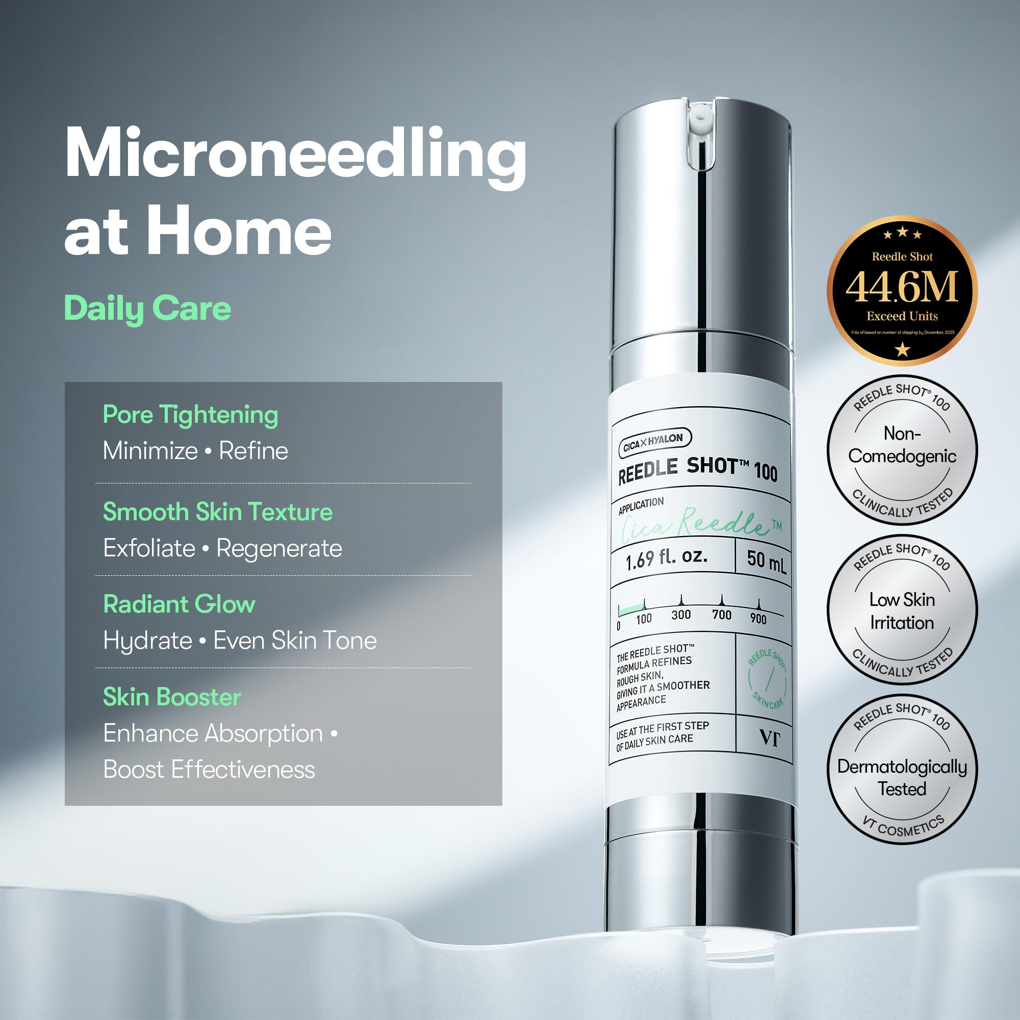 VT COSMETICS CICA Reedle Shot 100 Microneedling Serum - View 4