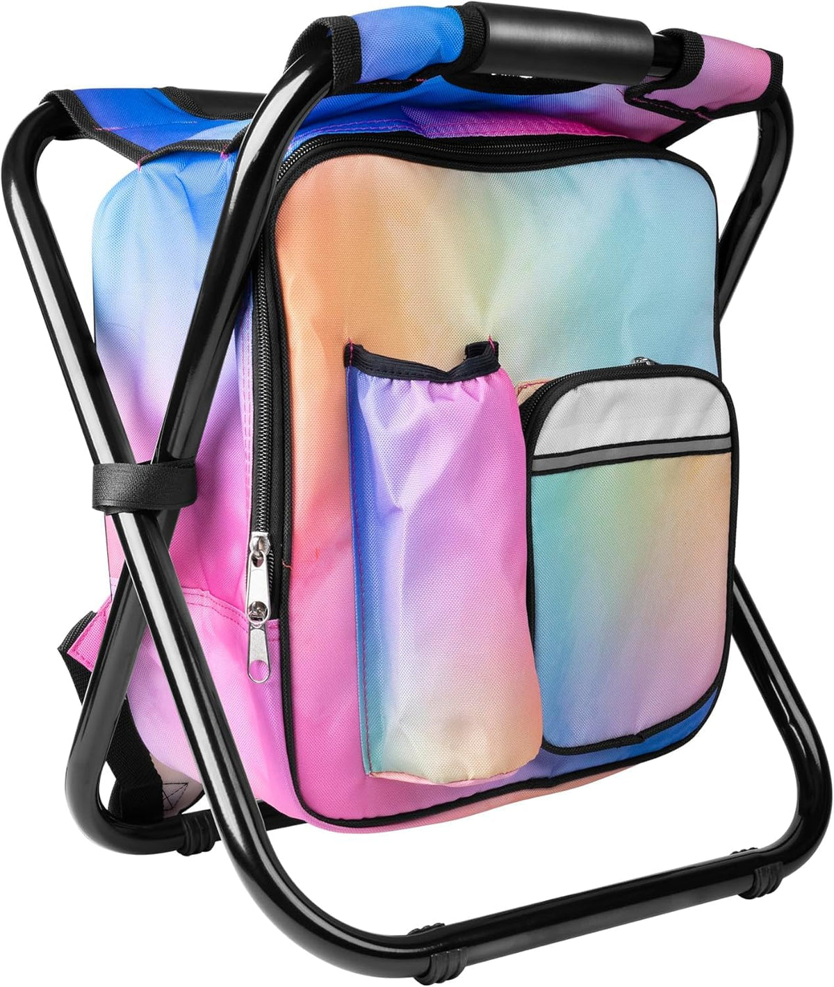 Backpack Stool Cooler Chair Heavy Duty 300 LBS Max Load - Kikerike Official Imagery - 1
