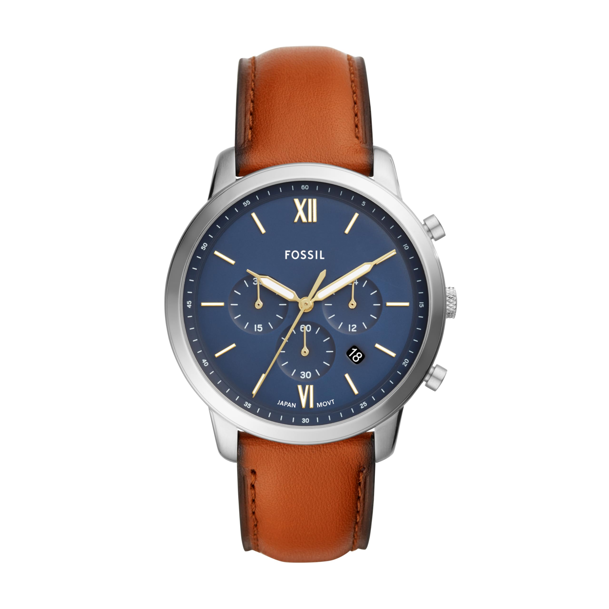 Fossil Men's Watch, Neutra Quartz Stainless Steel Chronograph Watch fo - View 10