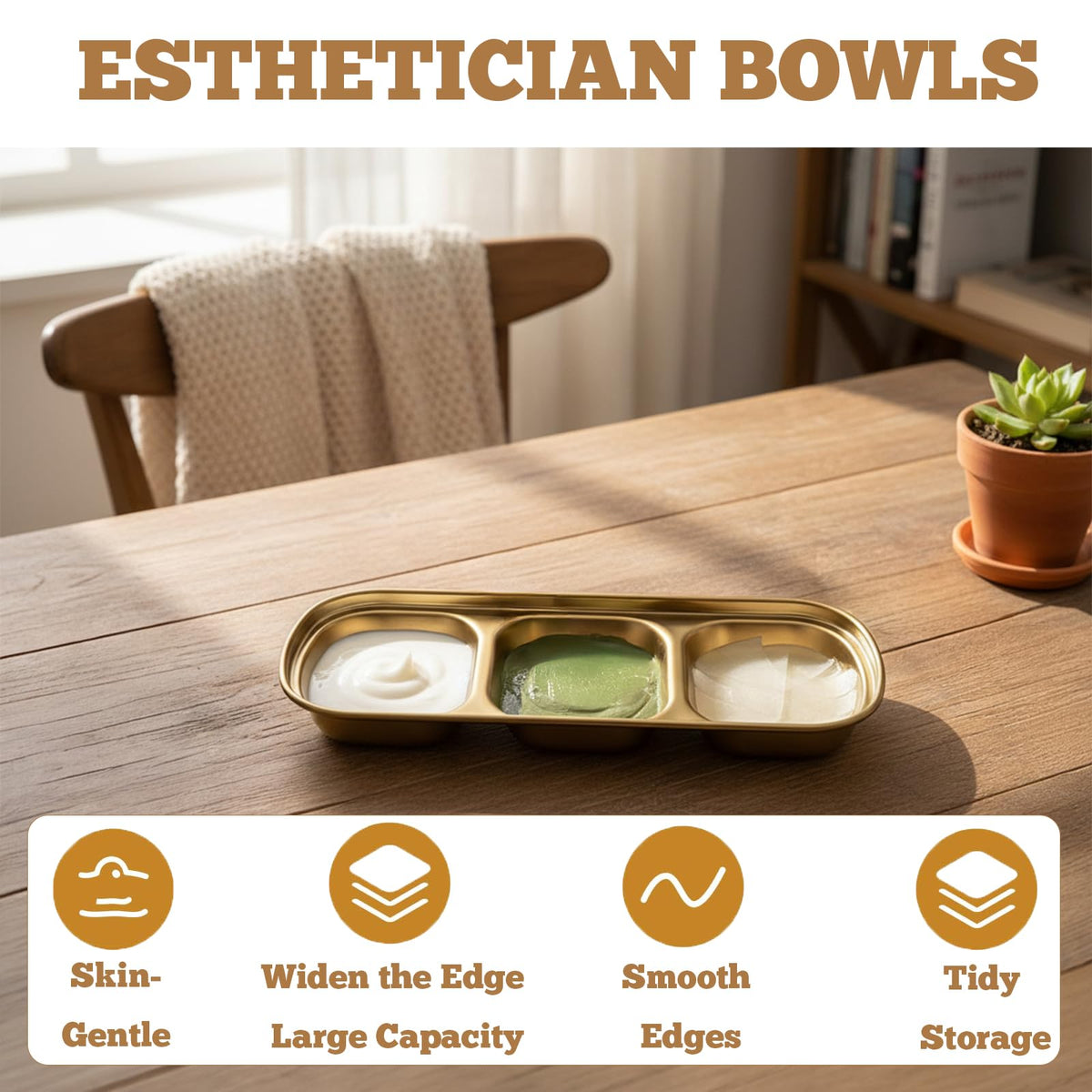 9 Pcs Esthetician Supplies Esthetician Bowls Home Diy - LJMSSAI Official Imagery - 5